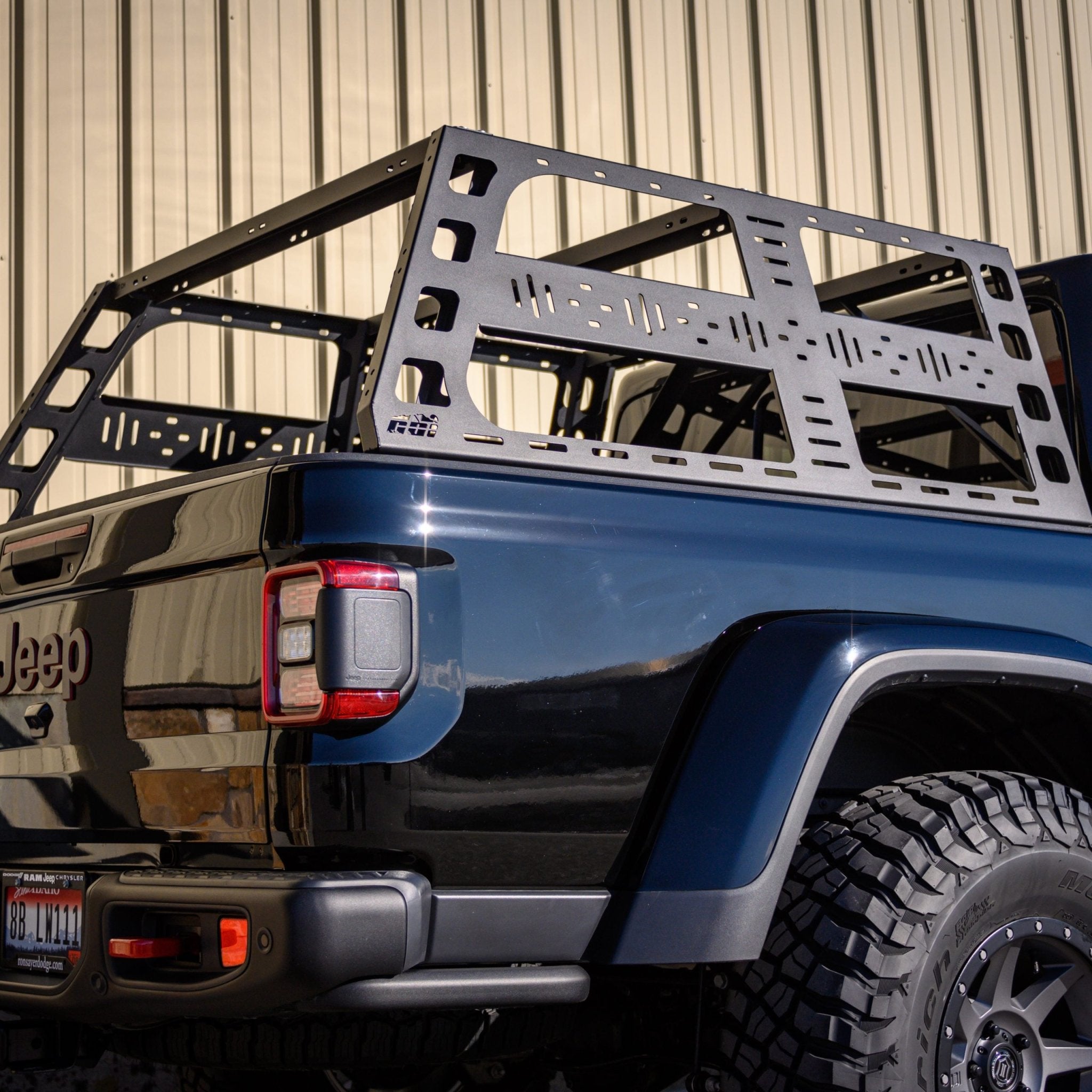 Jeep Gladiator (JT) Cab Height Bed Rack - Spirit of 1876