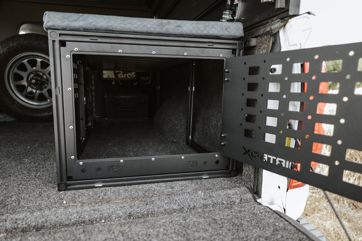 Dirtbox Overland Interior Storage Bench for Canopy Campers