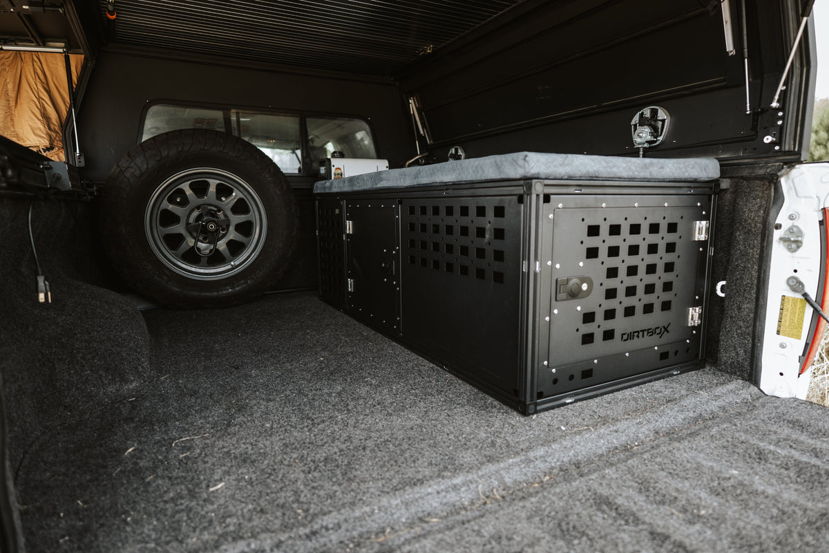 Dirtbox Overland Interior Storage Bench for Canopy Campers