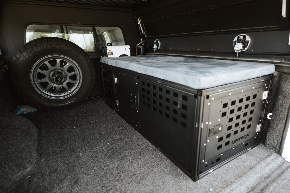Dirtbox Overland Interior Storage Bench for Canopy Campers