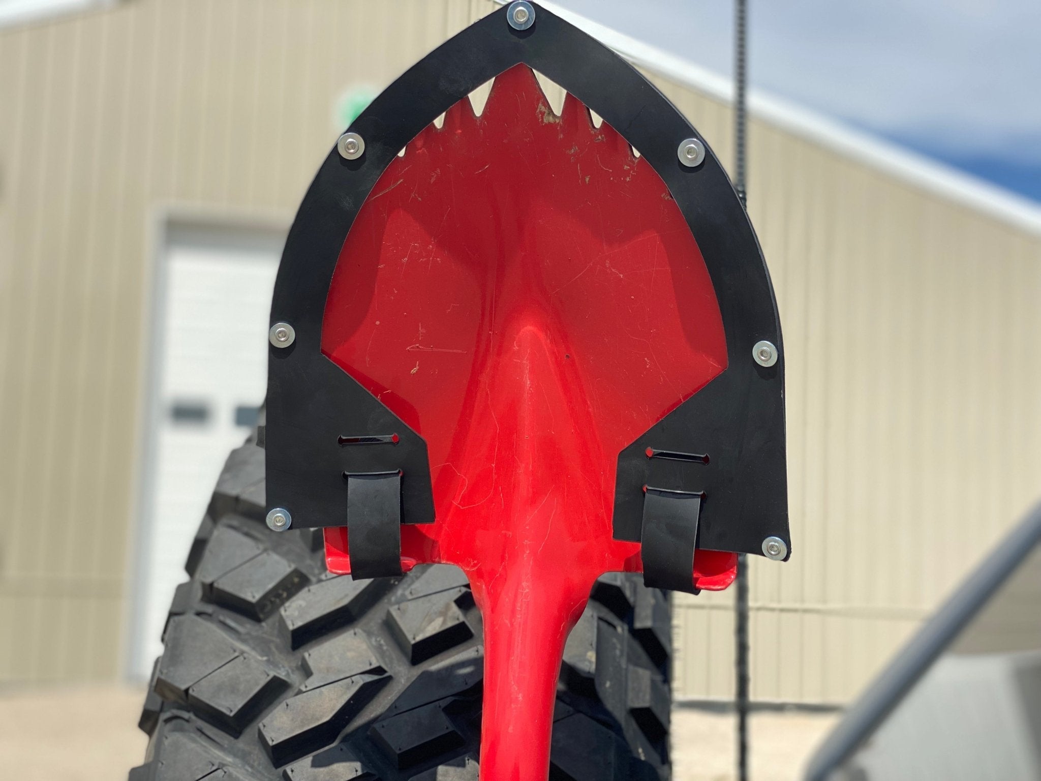 Krazy Beaver Shovel XL (Black Textured Head / Black Handle) - Spirit of 1876