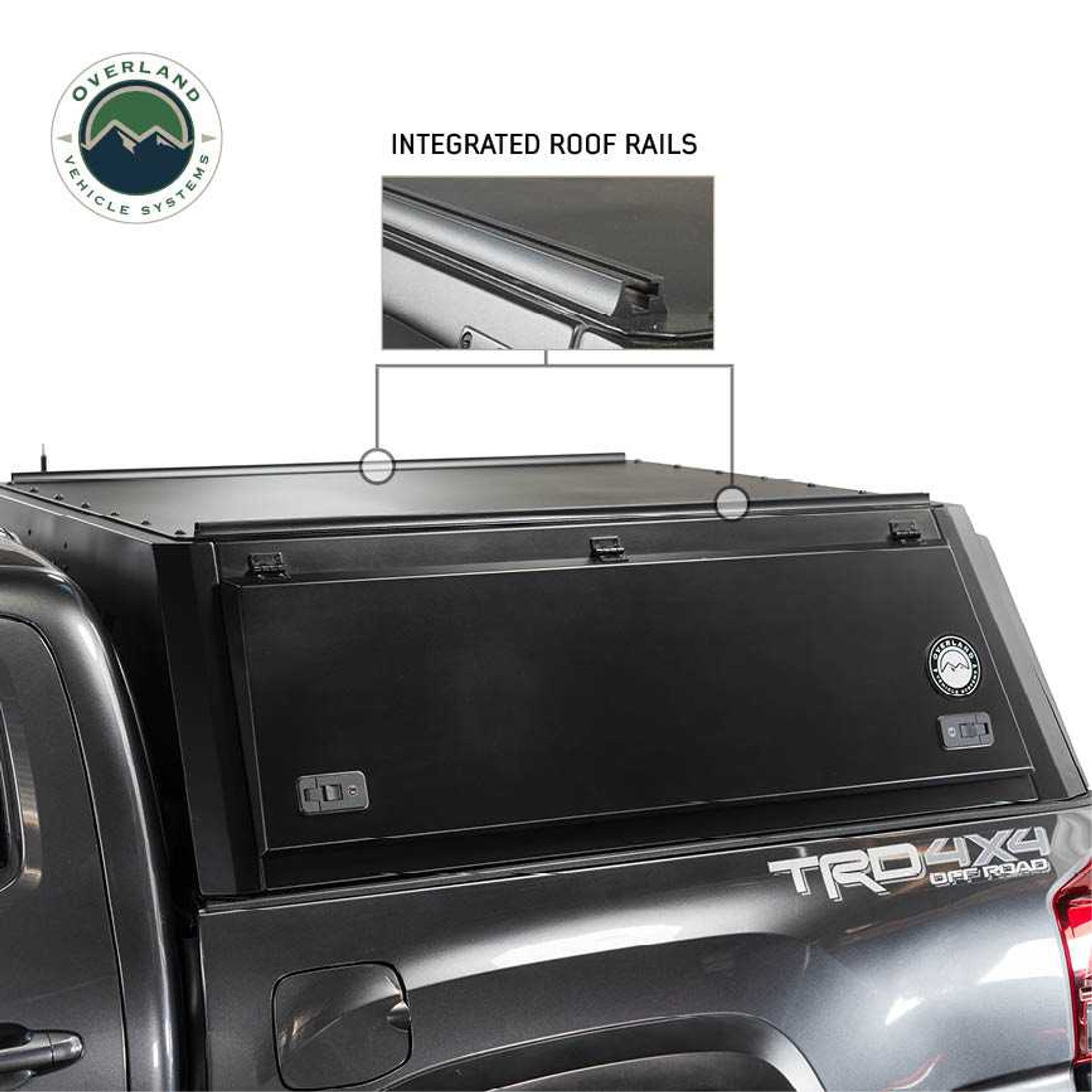 Expedition - Truck Cap W/Full Wing Doors, Front and Rear Windows & 3rd Brake Light
