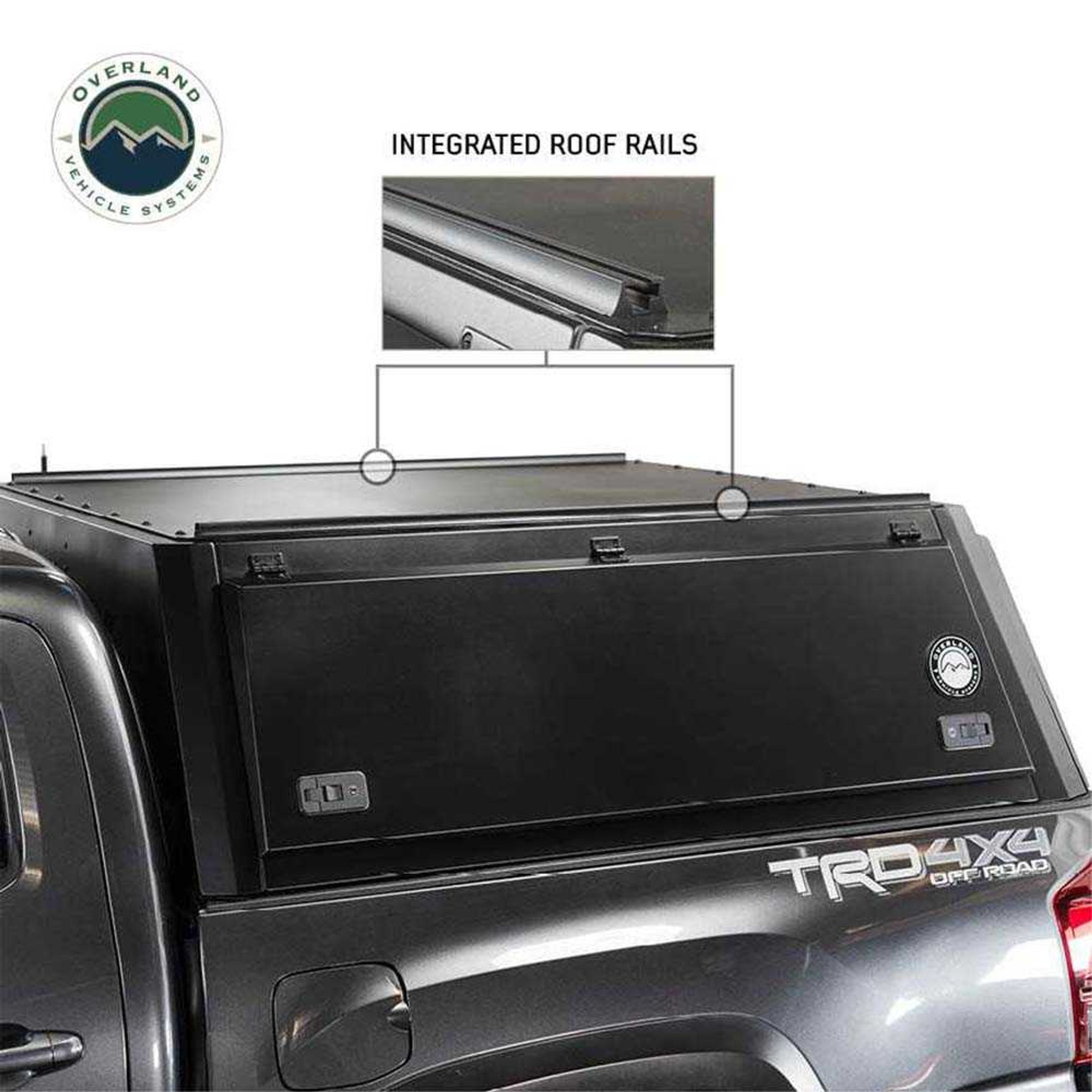 Expedition - Truck Cap W/Full Wing Doors, Front and Rear Windows & 3rd Brake Light