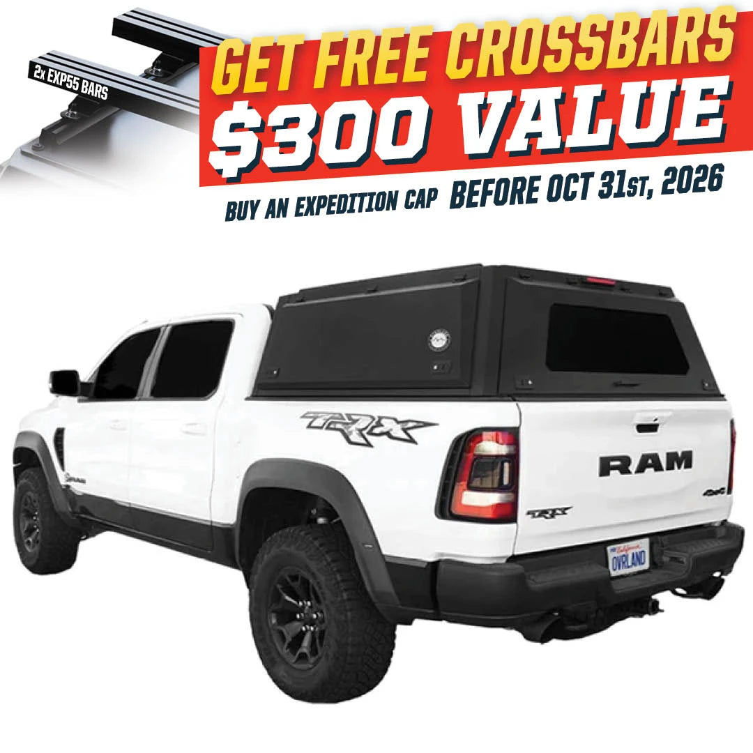 OVS Expedition Truck Cap for 2019-2027 Ram 1500 5.7' Bed