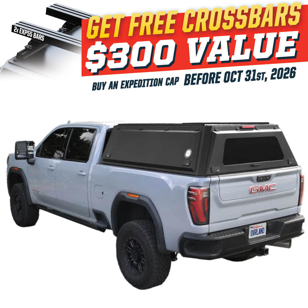 OVS Expedition Truck Cap for 2020-2027 Chevy Silverado / GMC Sierra 2500/3500 6.9' Bed