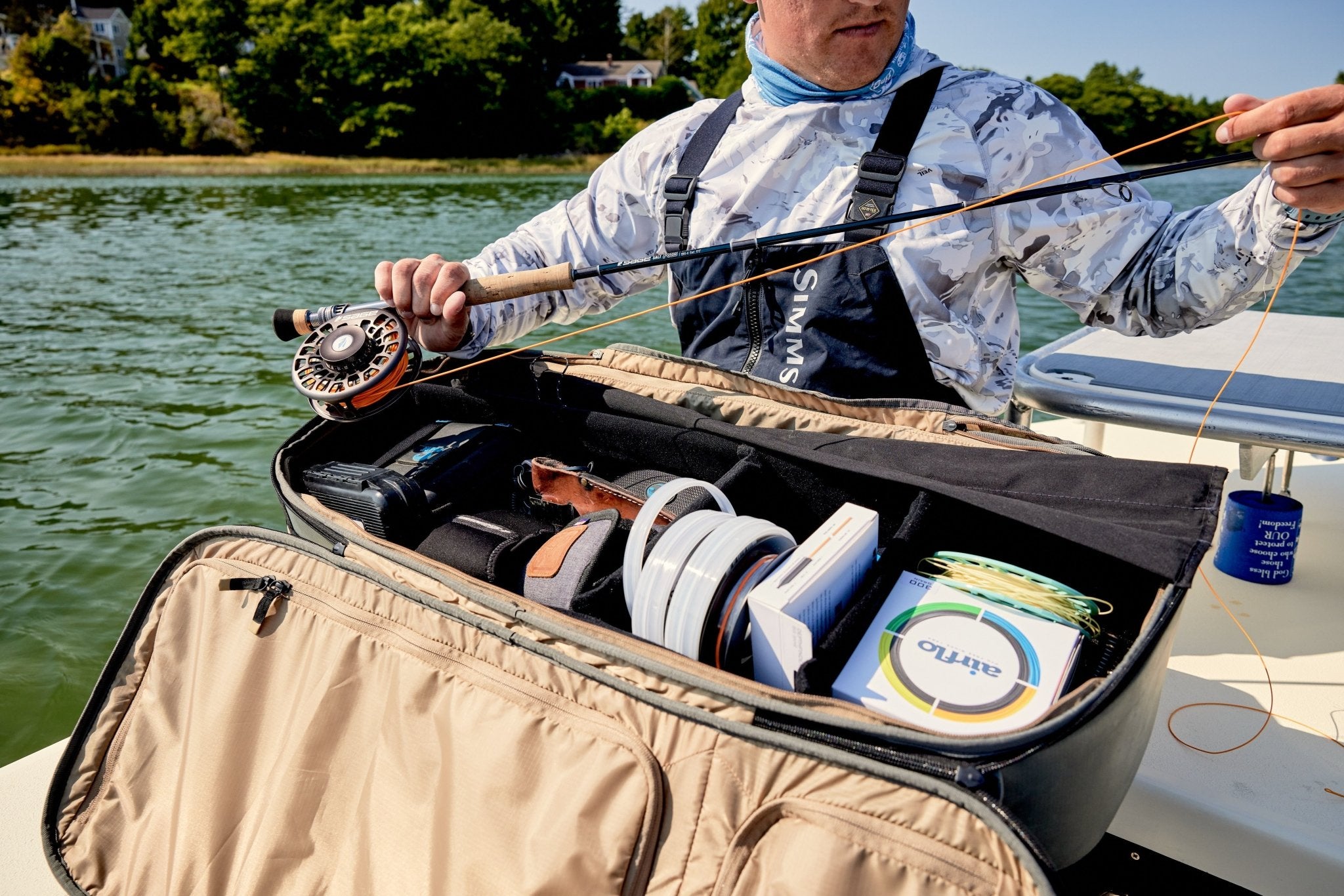 The Travel Pack: Fly Fishing Travel Bag - Spirit of 1876 - Riversmith Inc