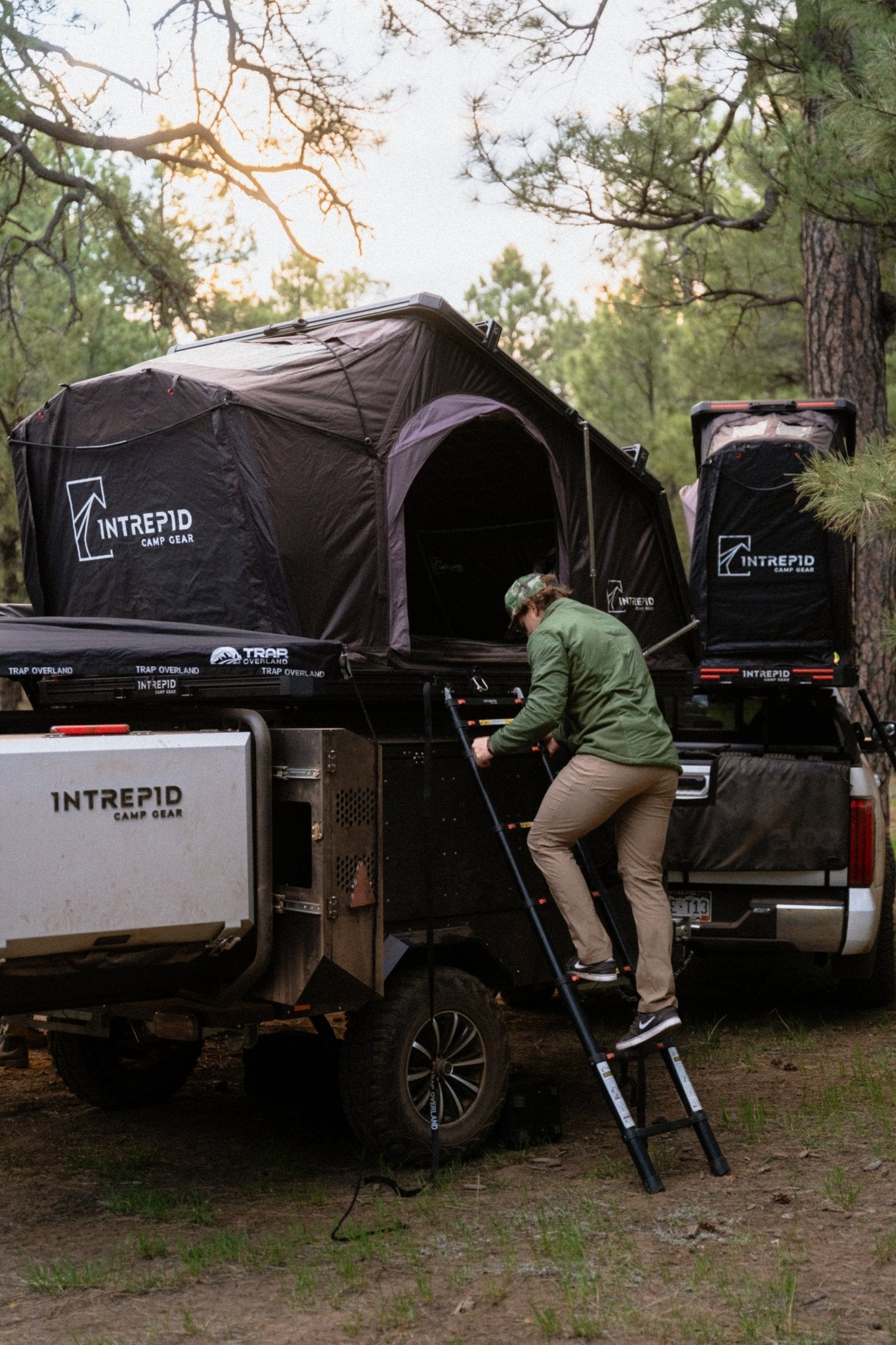 Intrepid Camp Gear Geo 3.0 Pro Rooftop Tent - Spirit of 1876Intrepid Camp Gear