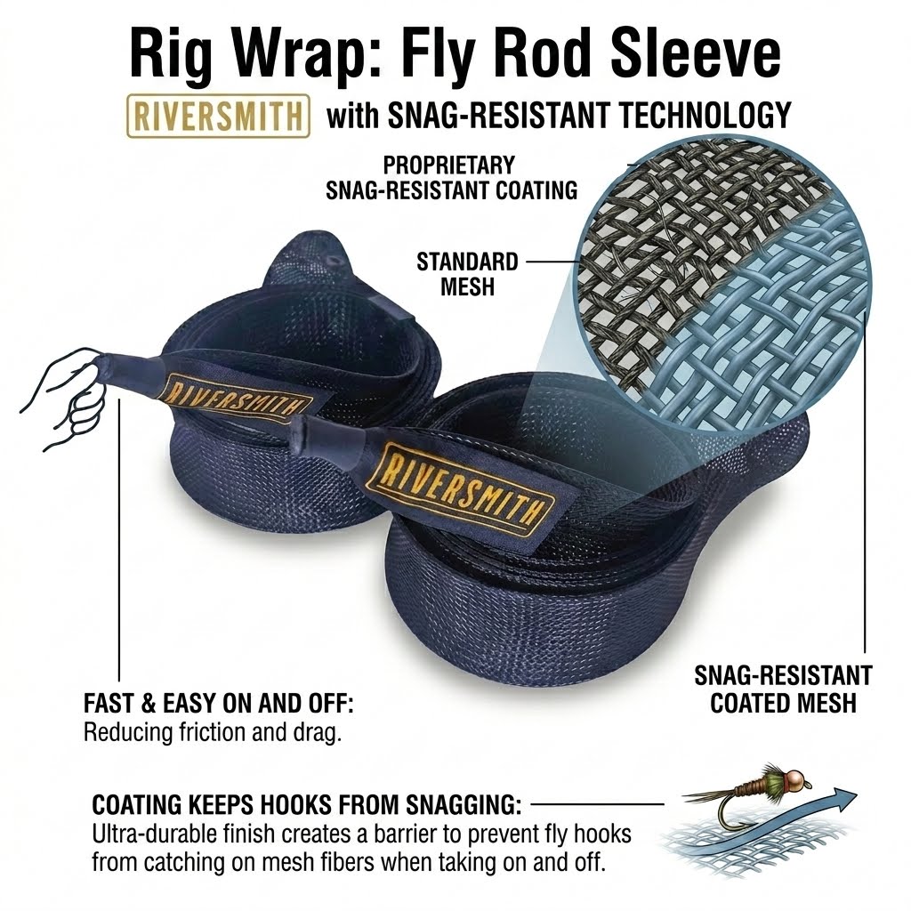 Rig Wrap: Fly Rod Sleeve - Spirit of 1876 - Riversmith Inc