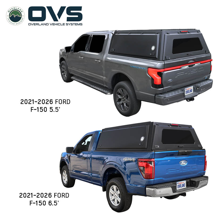 OVS Expedition Truck Cap for 2021-2027 Ford F-150