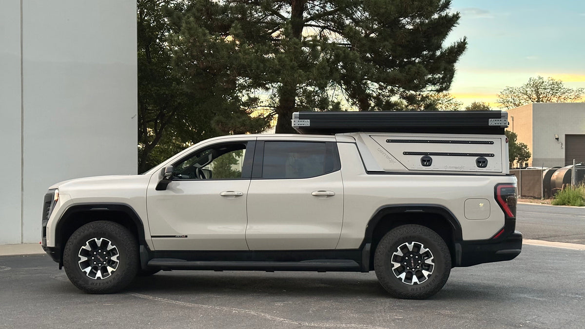 GMC Sierra EV & Chevy Silverado EV Pass-Through Canopy Camper
