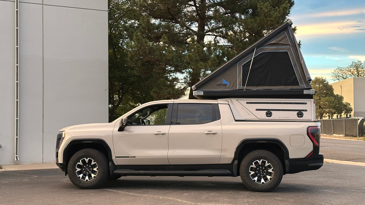 GMC Sierra EV & Chevy Silverado EV Pass-Through Canopy Camper