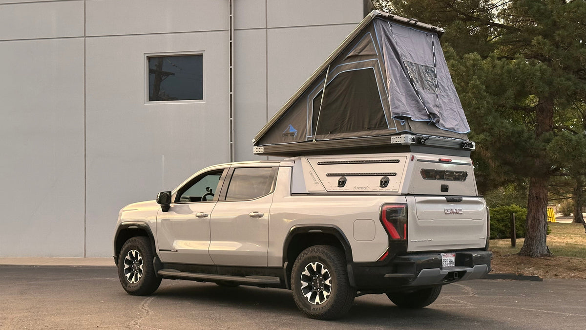 GMC Sierra EV & Chevy Silverado EV Pass-Through Canopy Camper