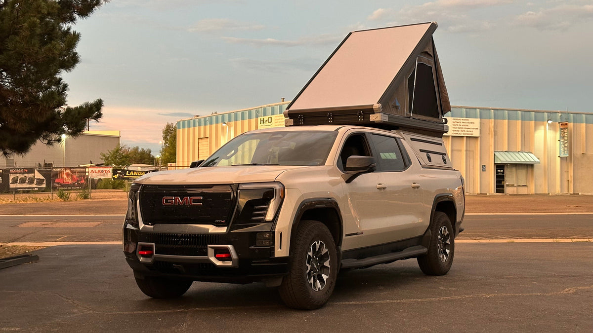 GMC Sierra EV & Chevy Silverado EV Pass-Through Canopy Camper