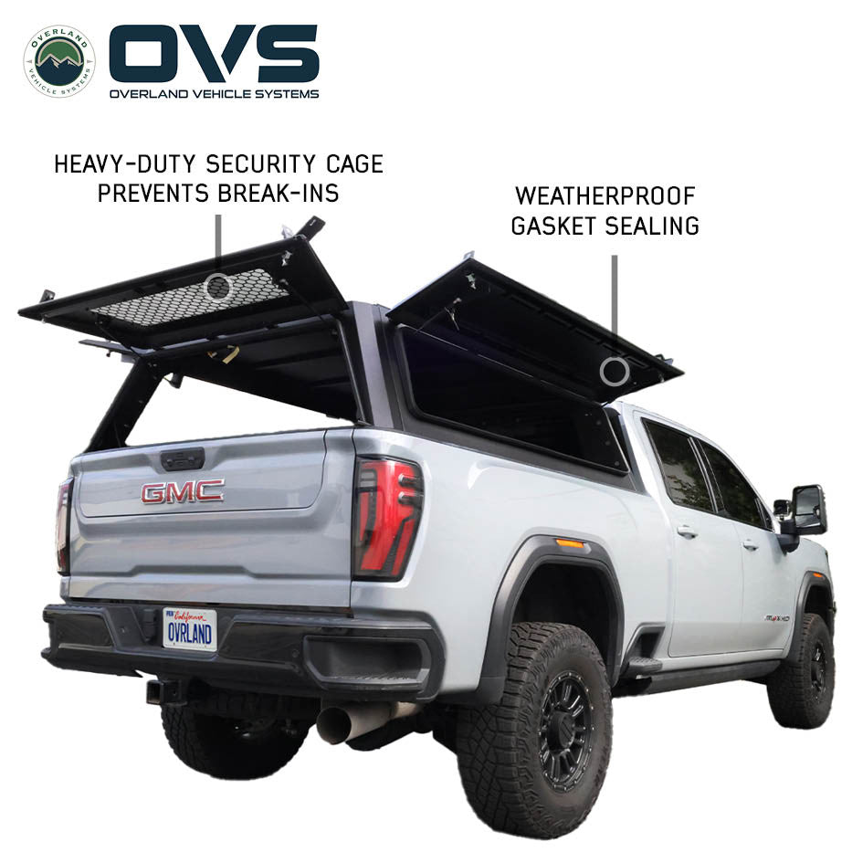 OVS Expedition Truck Cap for 2020-2027 Chevy Silverado / GMC Sierra 2500/3500 6.9' Bed