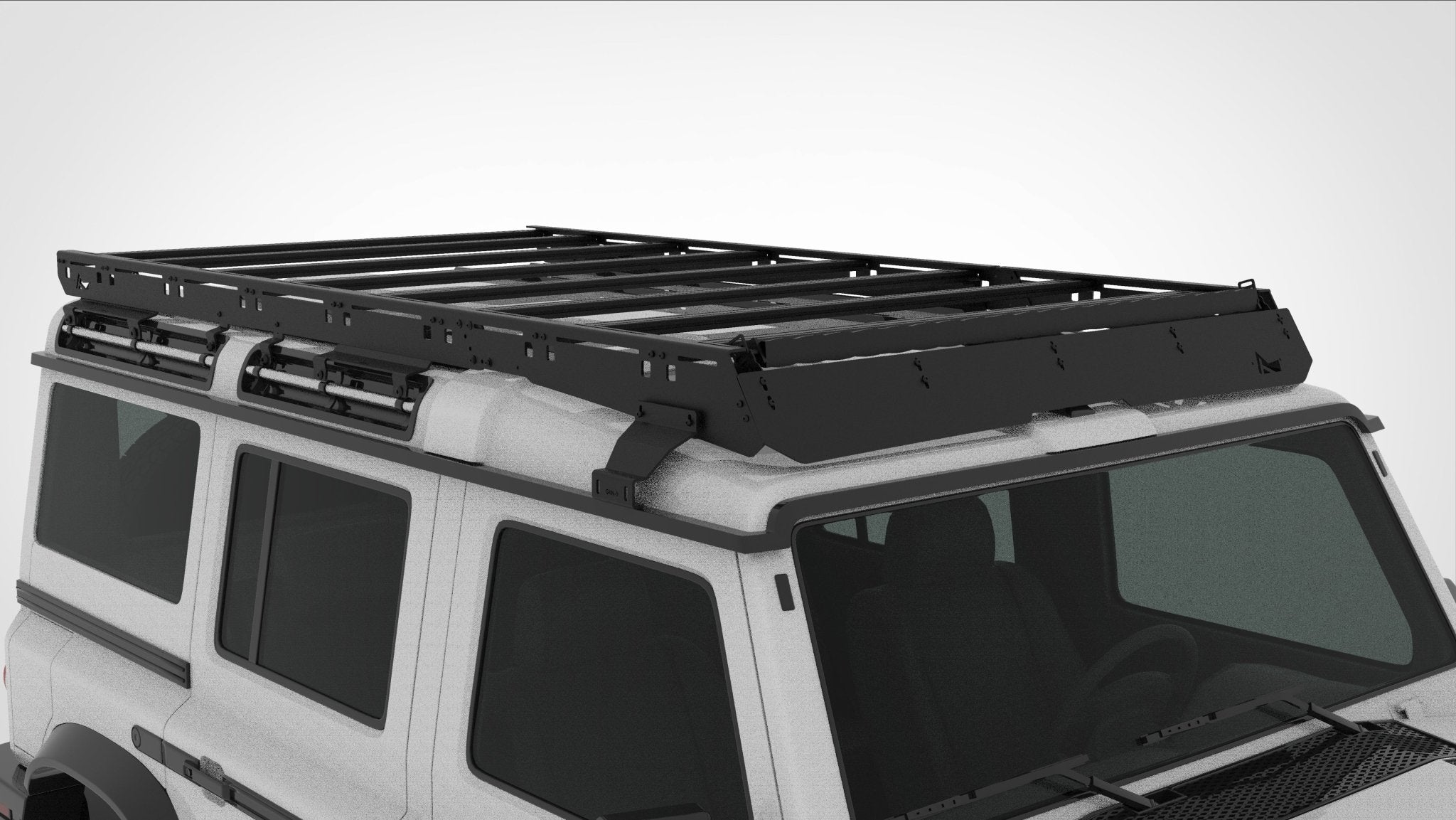 TrailRax Modular Roof Rack For The Ineos Grenadier - Spirit of 1876TrailRax