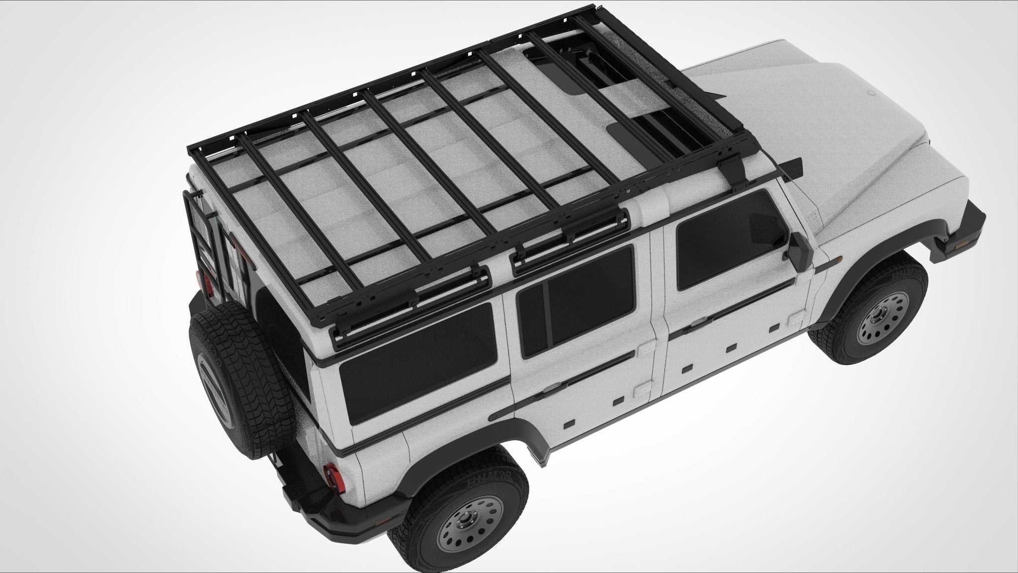TrailRax Modular Roof Rack For The Ineos Grenadier - Spirit of 1876TrailRax