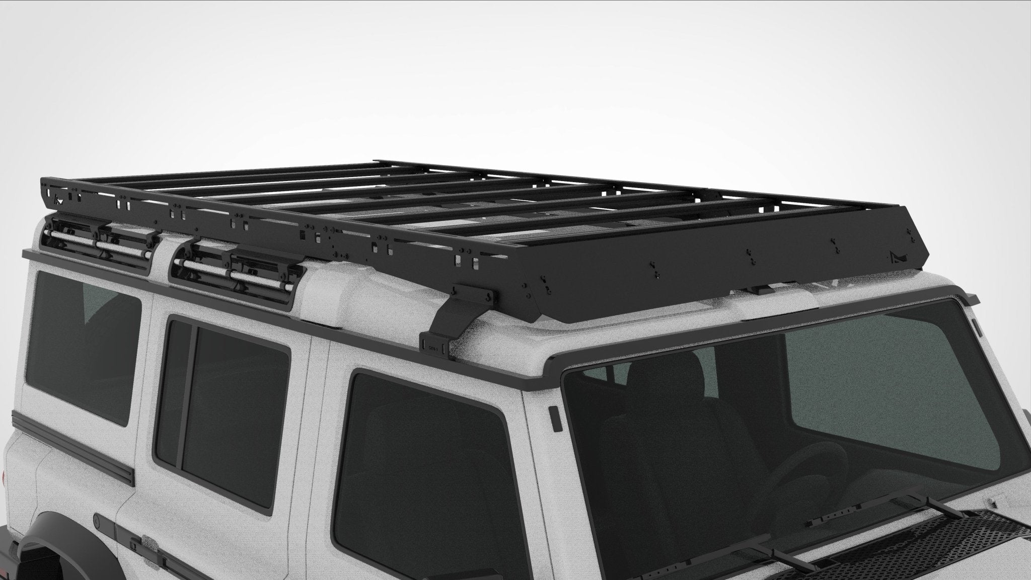TrailRax Modular Roof Rack For The Ineos Grenadier - Spirit of 1876TrailRax