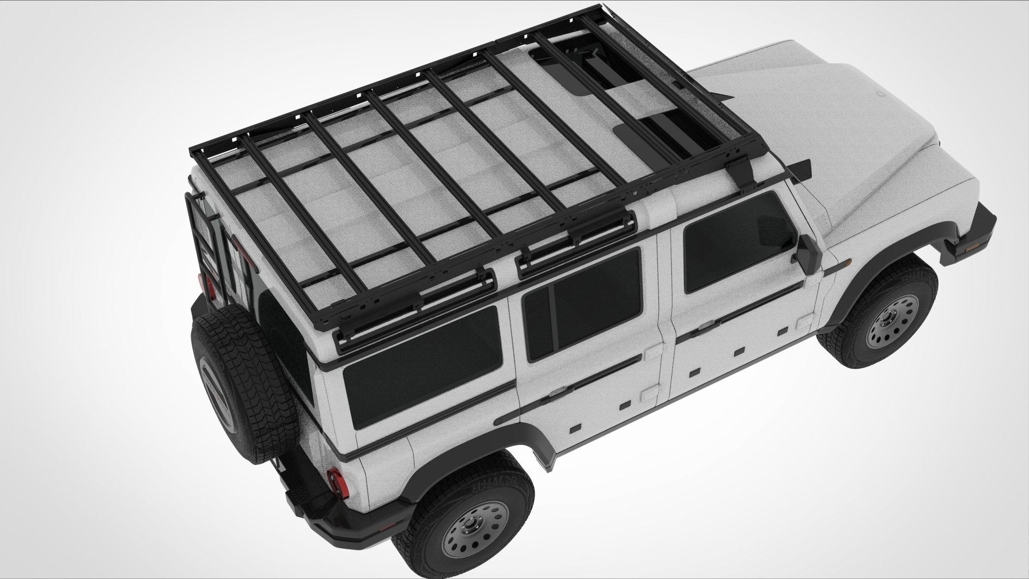 TrailRax Modular Roof Rack For The Ineos Grenadier - Spirit of 1876TrailRax