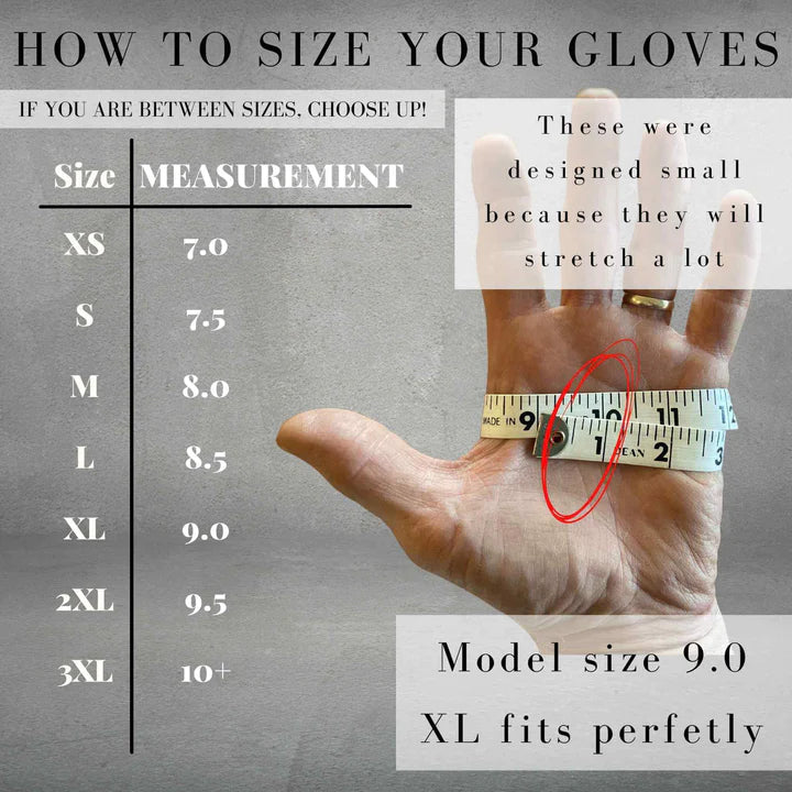  Ranching Leather Gloves