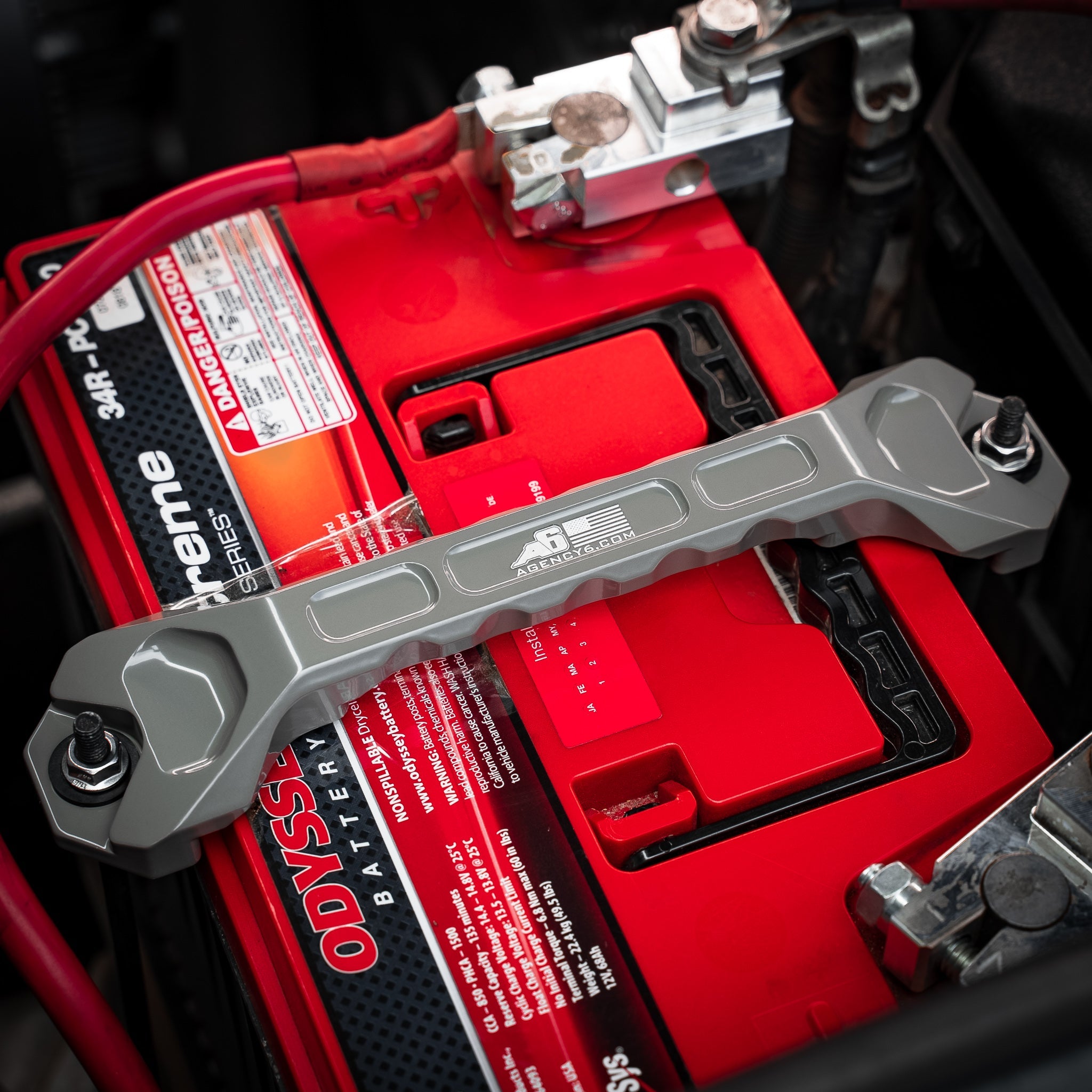 Toyota / Lexus Billet Battery Hold Down Bar - Spirit of 1876 - Agency6.com