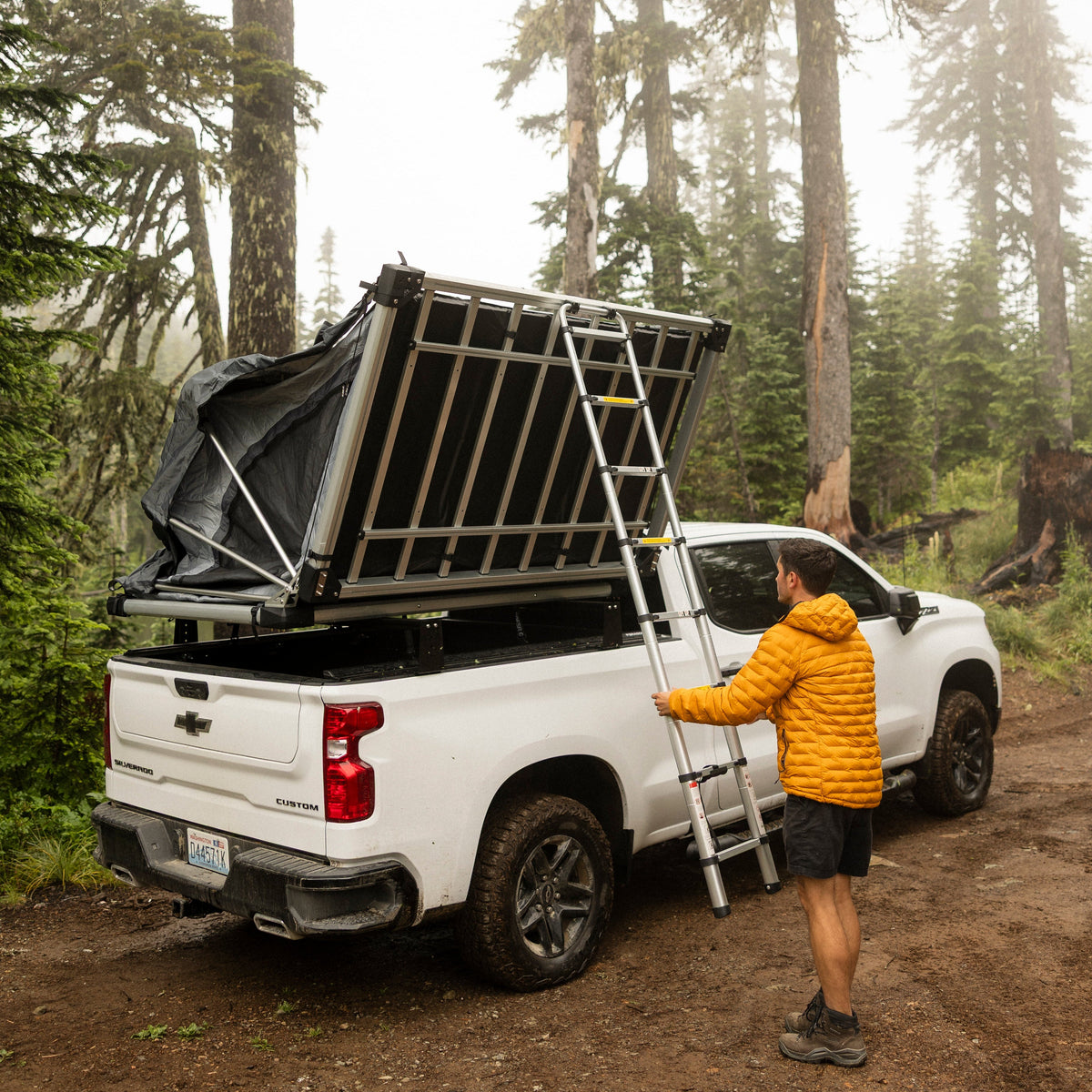 Silverado & Sierra 1500/2500/3500 (2007 - Present), Low Profile Bed Rack - Spirit of 1876 - BillieBars