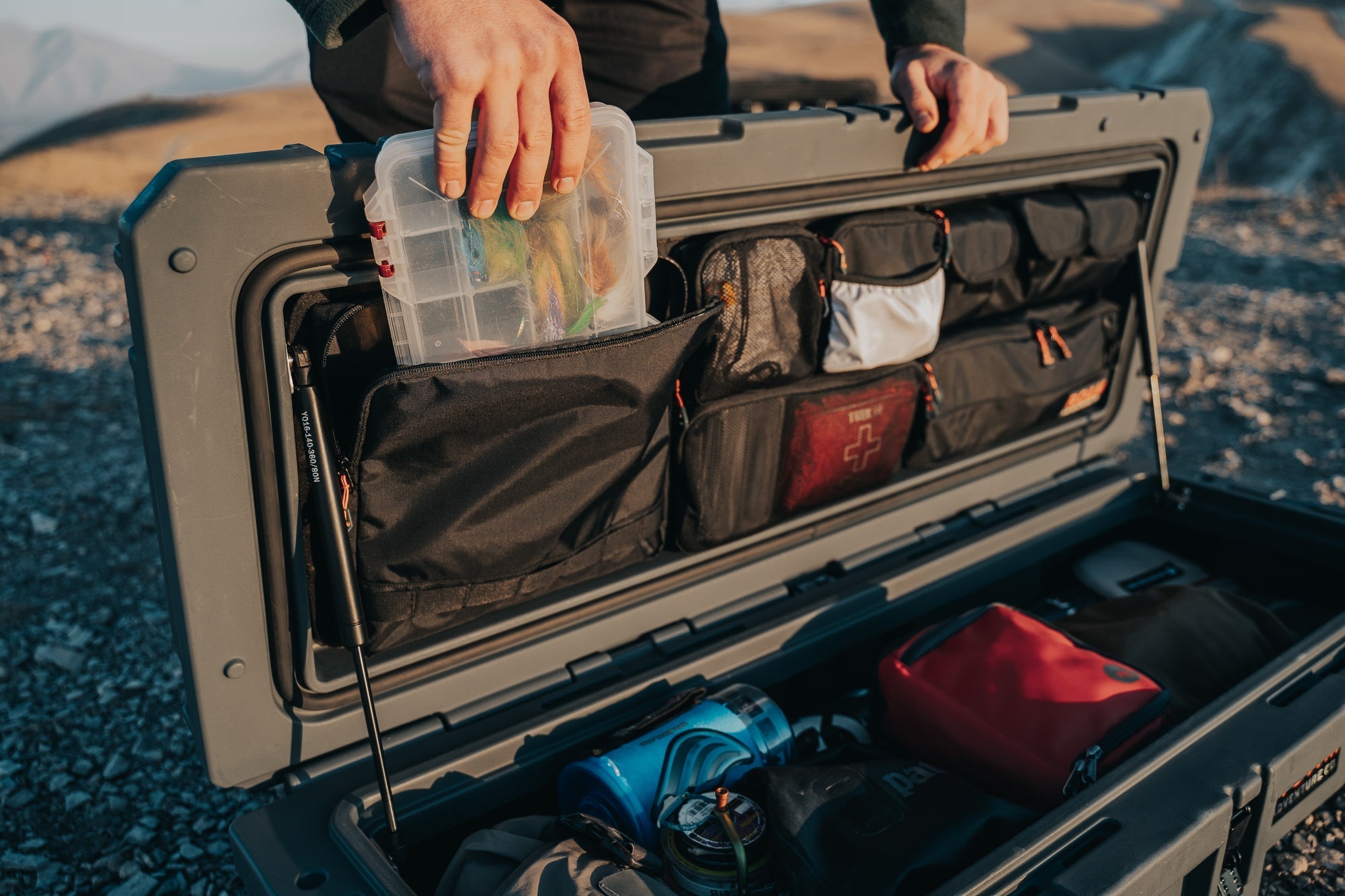 95L Lid Organizer - Spirit of 1876 - ROAM Dealer Portal