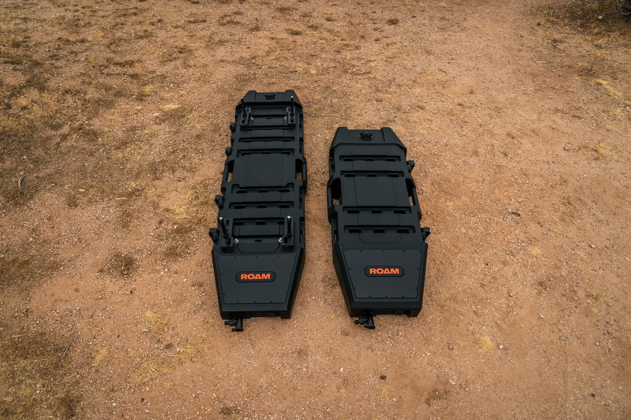 8.5 Gallon Electric Pump Tank & Traction Board Mount - Spirit of 1876 - ROAM Dealer Portal