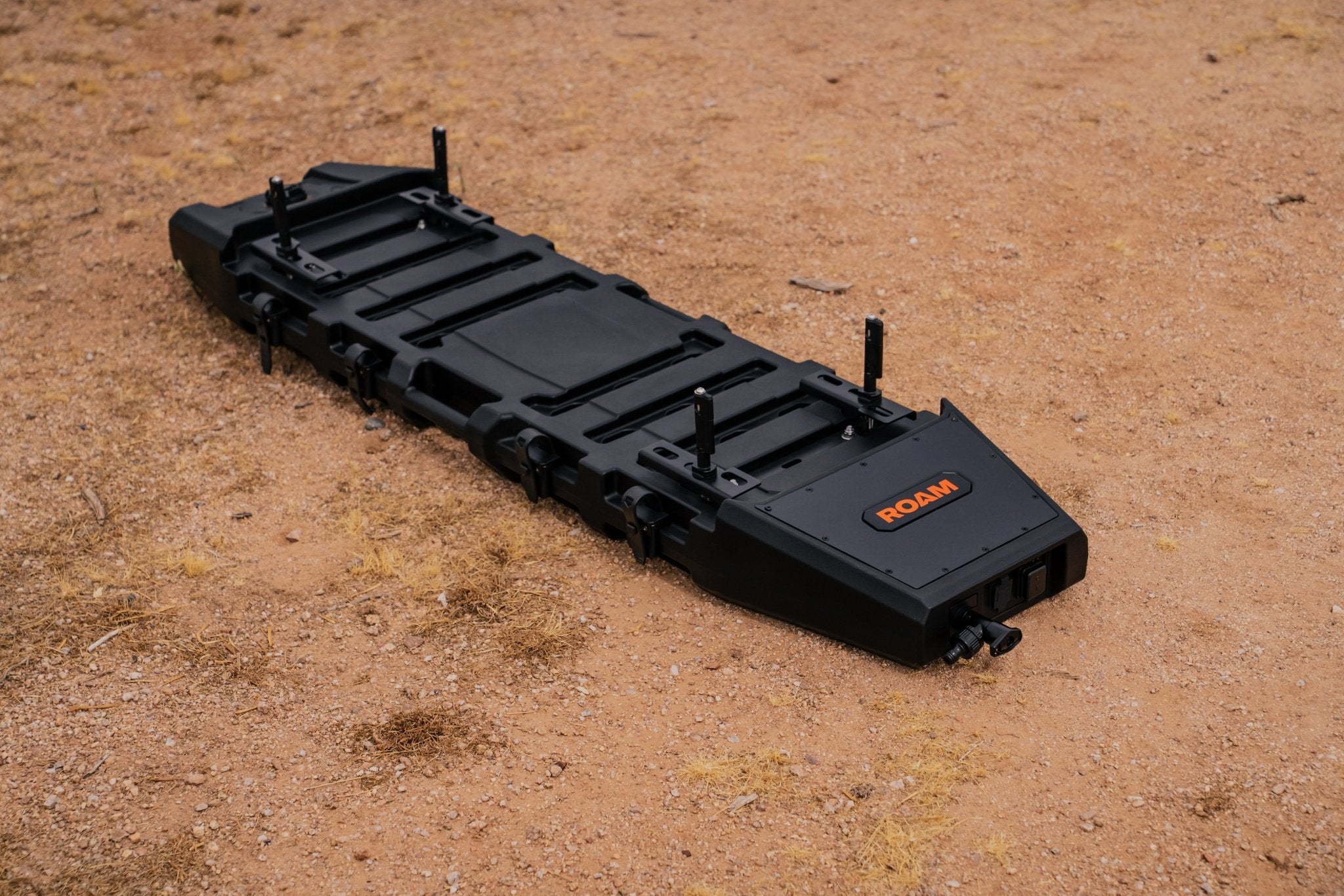 8.5 Gallon Electric Pump Tank & Traction Board Mount - Spirit of 1876 - ROAM Dealer Portal