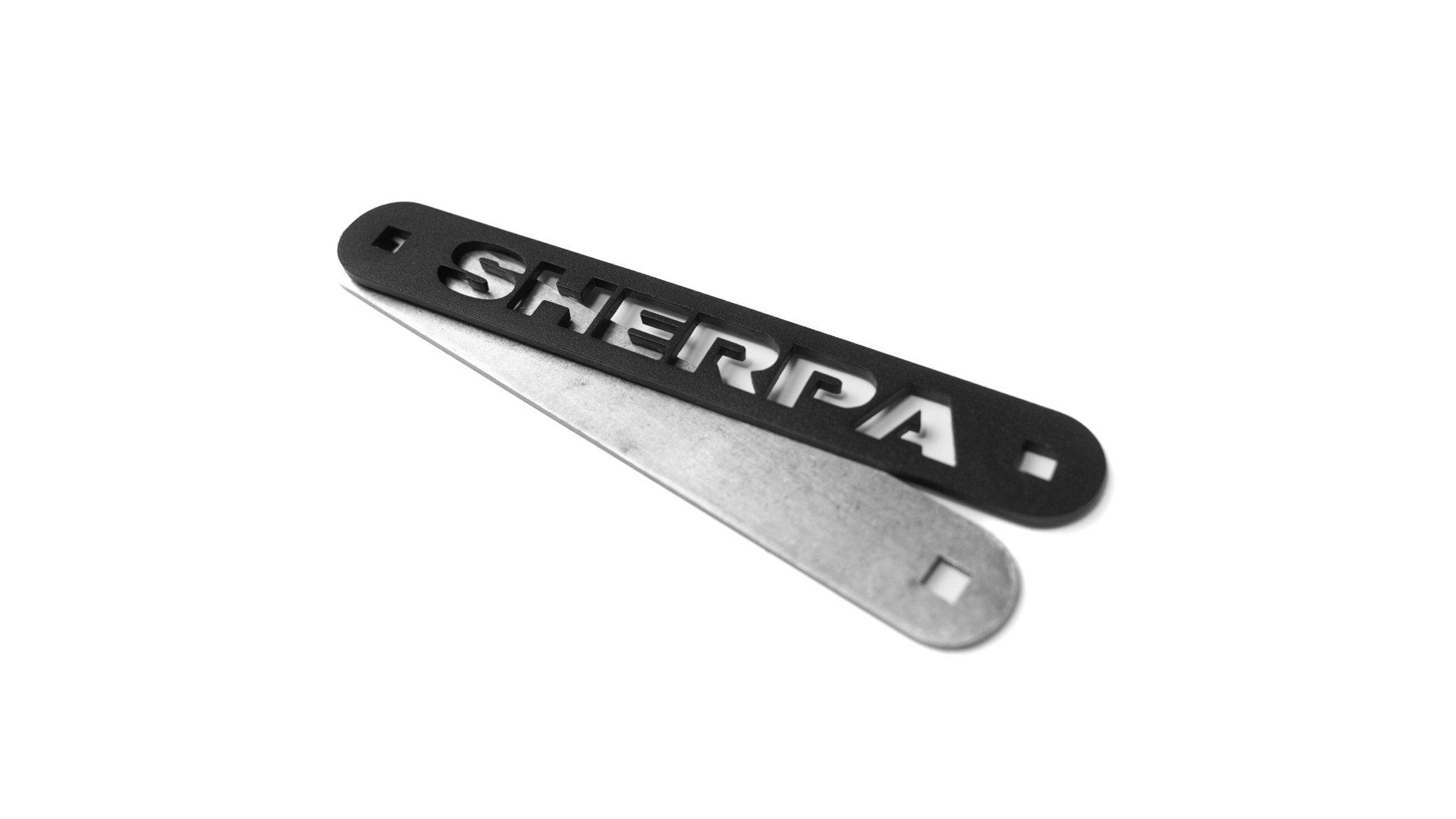 Sherpa Nameplate - Spirit of 1876Sherpa Equipment Company