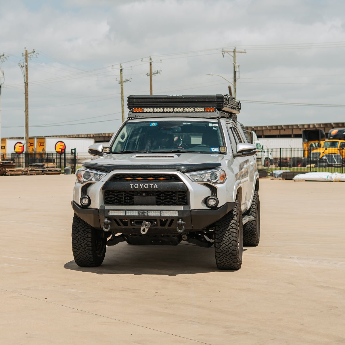 2014-2024 Toyota 4Runner Stealth Bumper High Clearance Side Wings - Spirit of 1876 - Dealers of Cali Raised LED