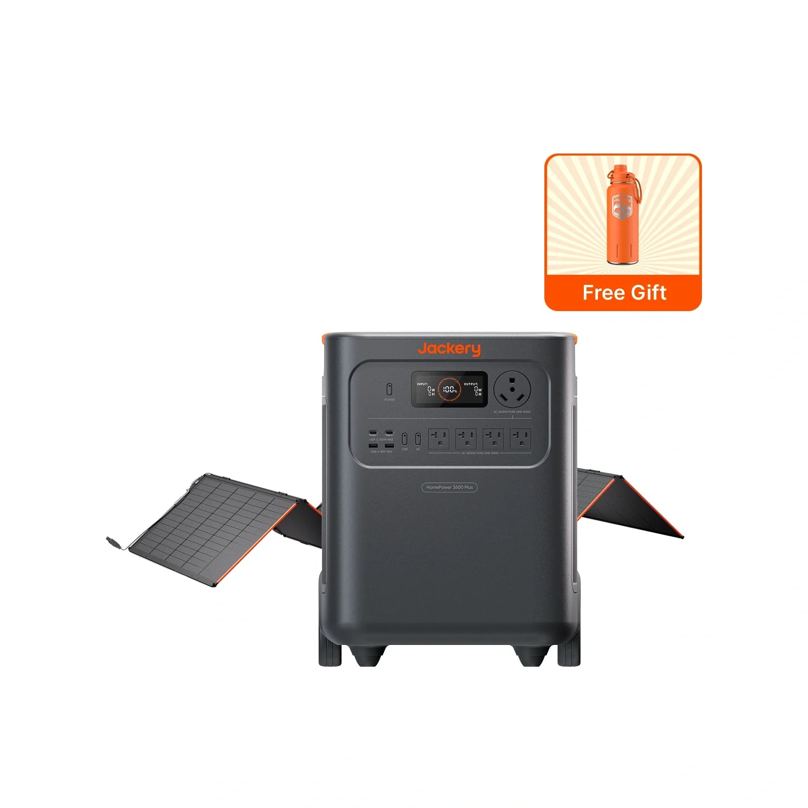 Jackery Solar Generator HomePower 3600 Plus - Spirit of 1876 - Jackery