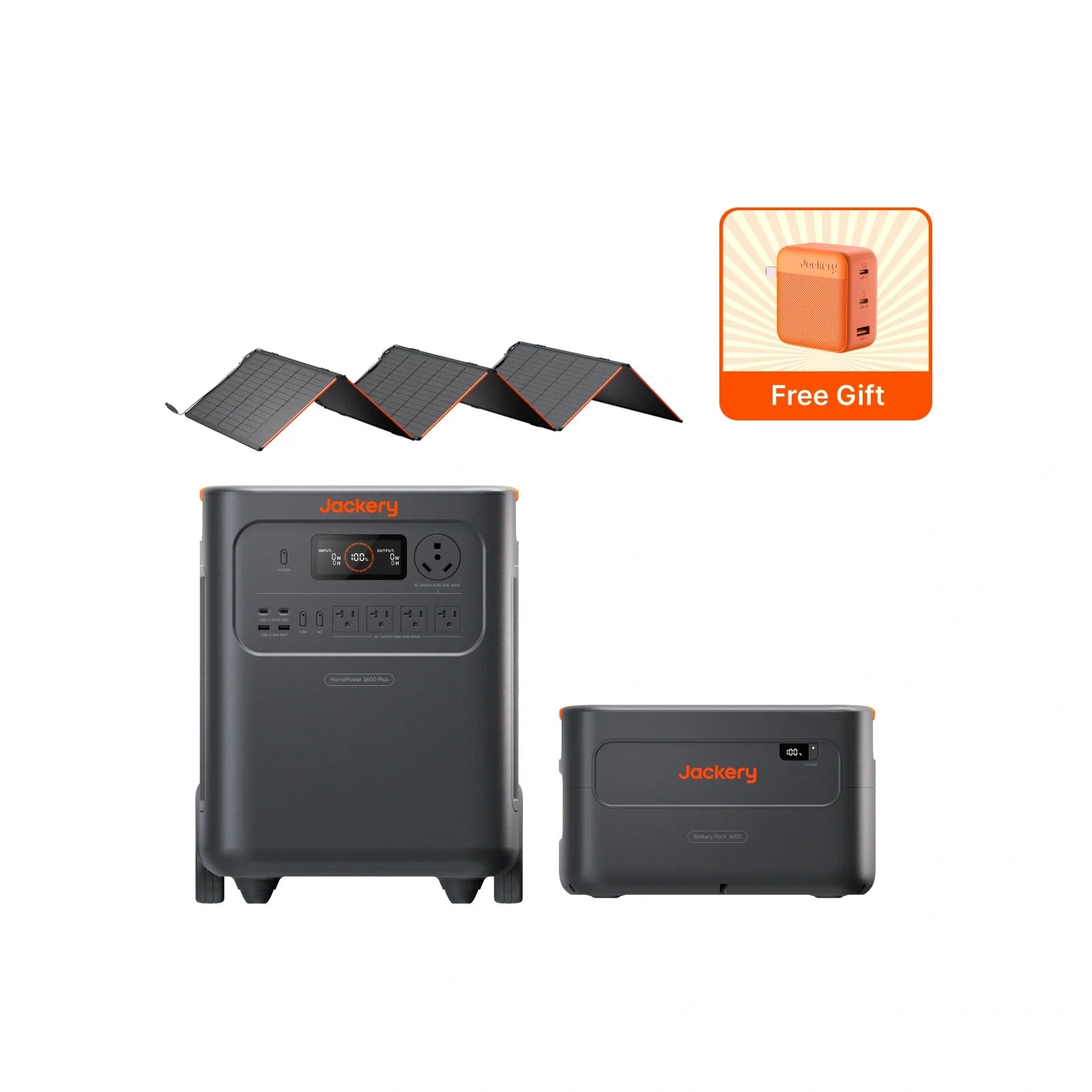 Jackery Solar Generator HomePower 3600 Plus - Spirit of 1876 - Jackery