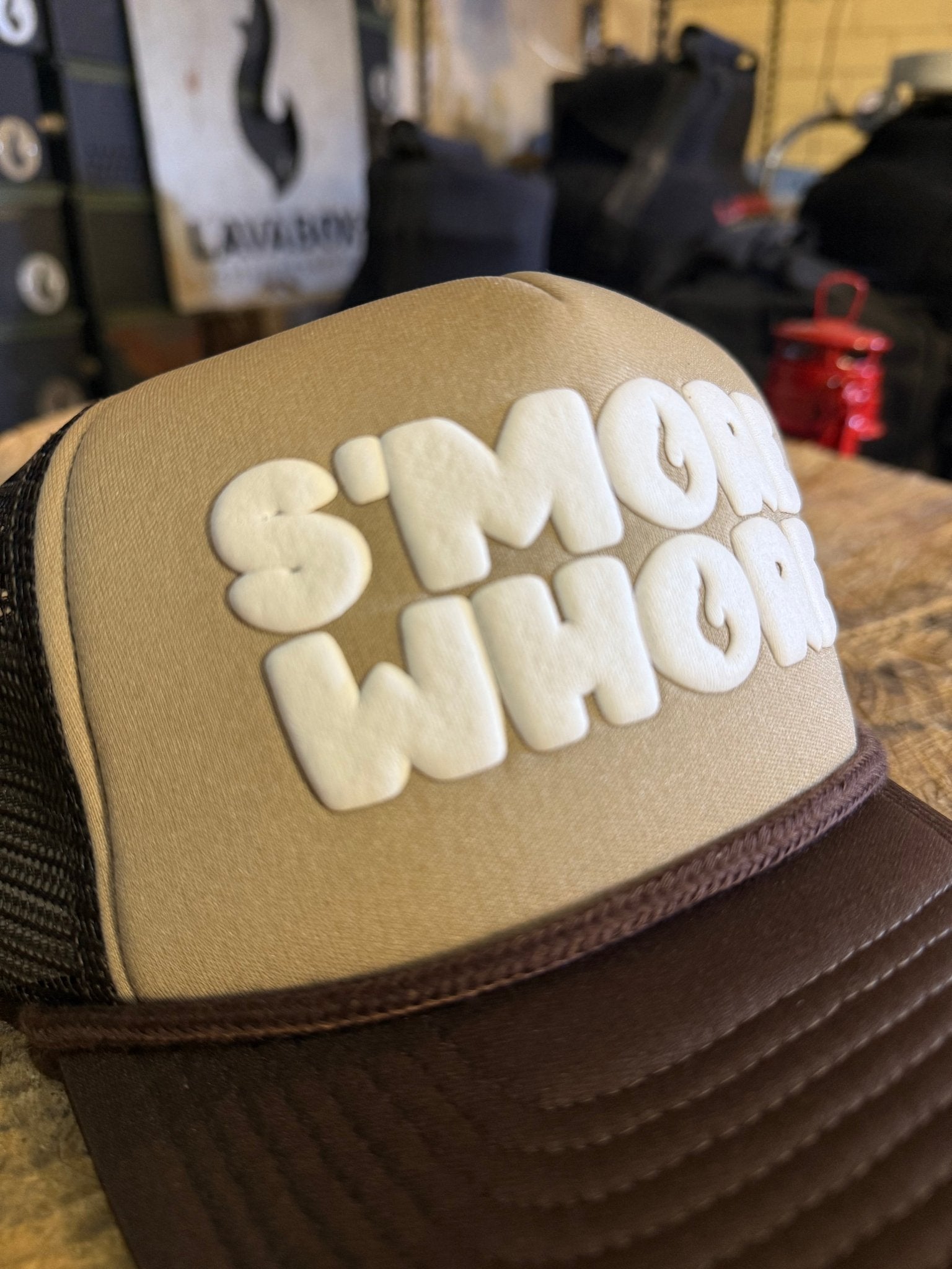 S'more Whore Trucker Hat - Spirit of 1876LavaBox Portable Campfire