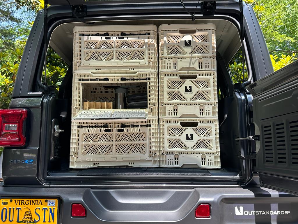 T-48 Jeep Wrangler Camping Bundle – 6 Crates