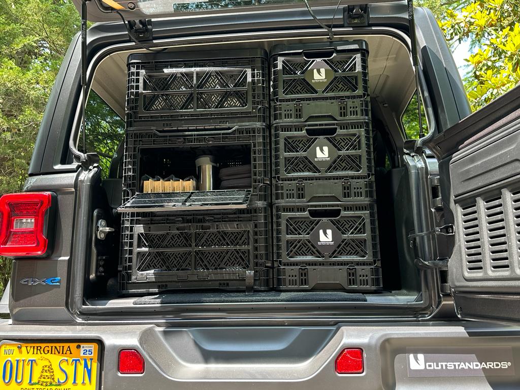 T-48 Jeep Wrangler Camping Bundle – 6 Crates