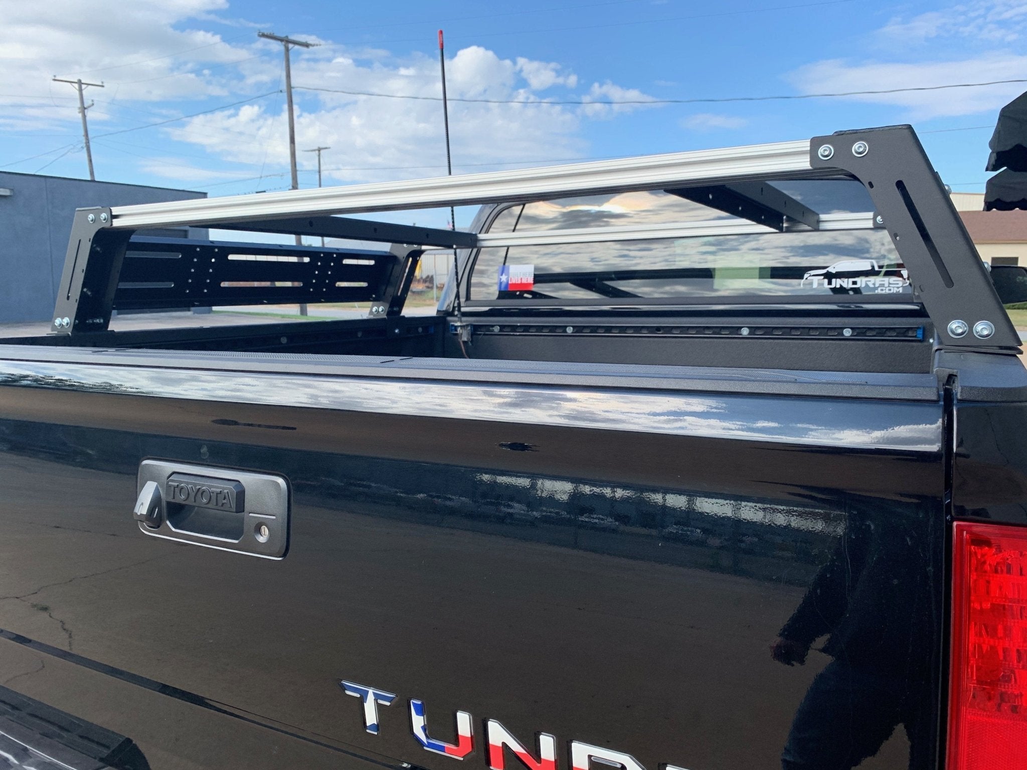 Overland Bed Rack For 2014 - 2021 TOYOTA TUNDRA - Spirit of 1876Dealers of Cali Raised LED