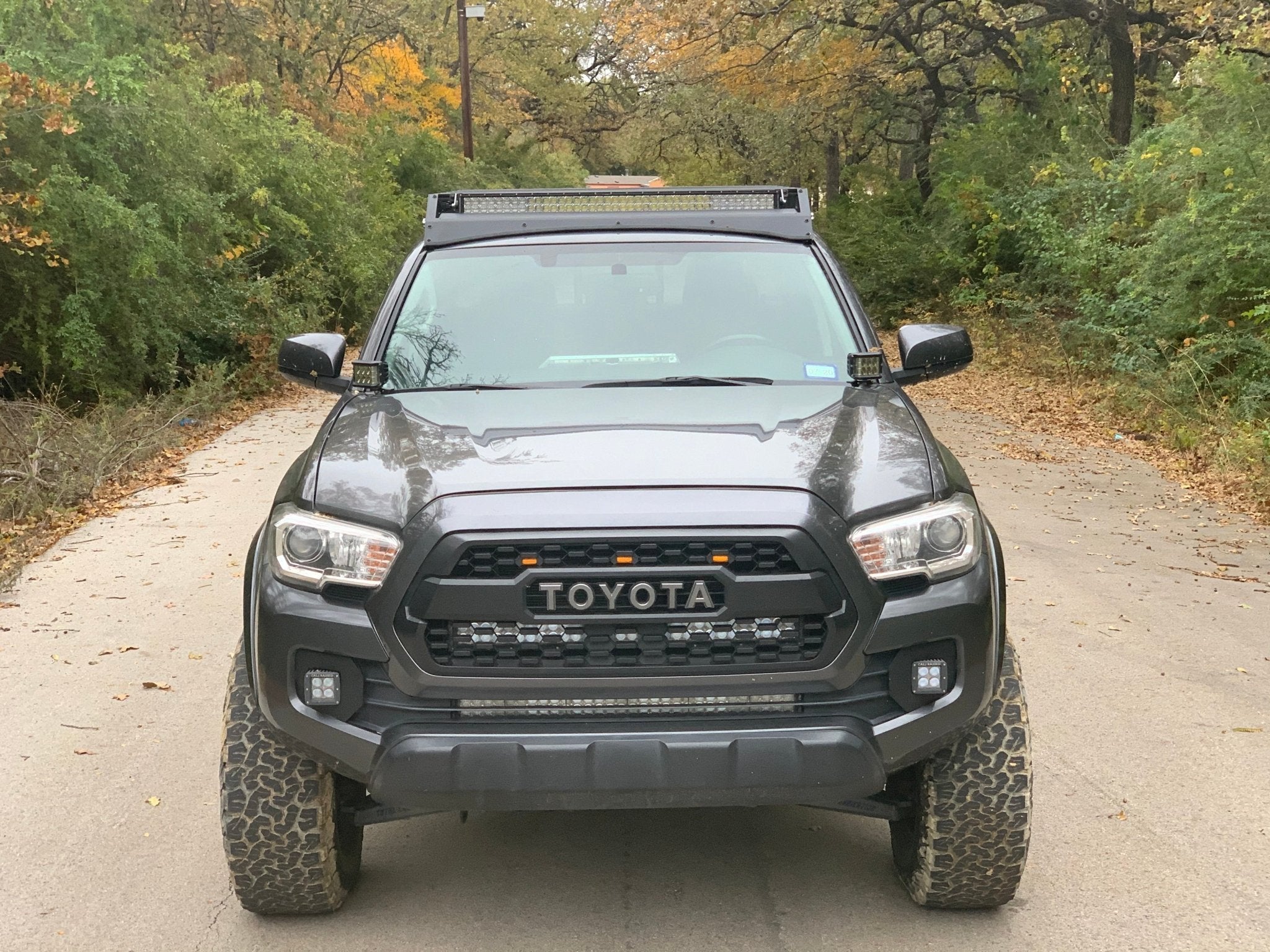 Premium Roof Rack For 2005 - 2023 Toyota Tacoma - Spirit of 1876Dealers of Cali Raised LED