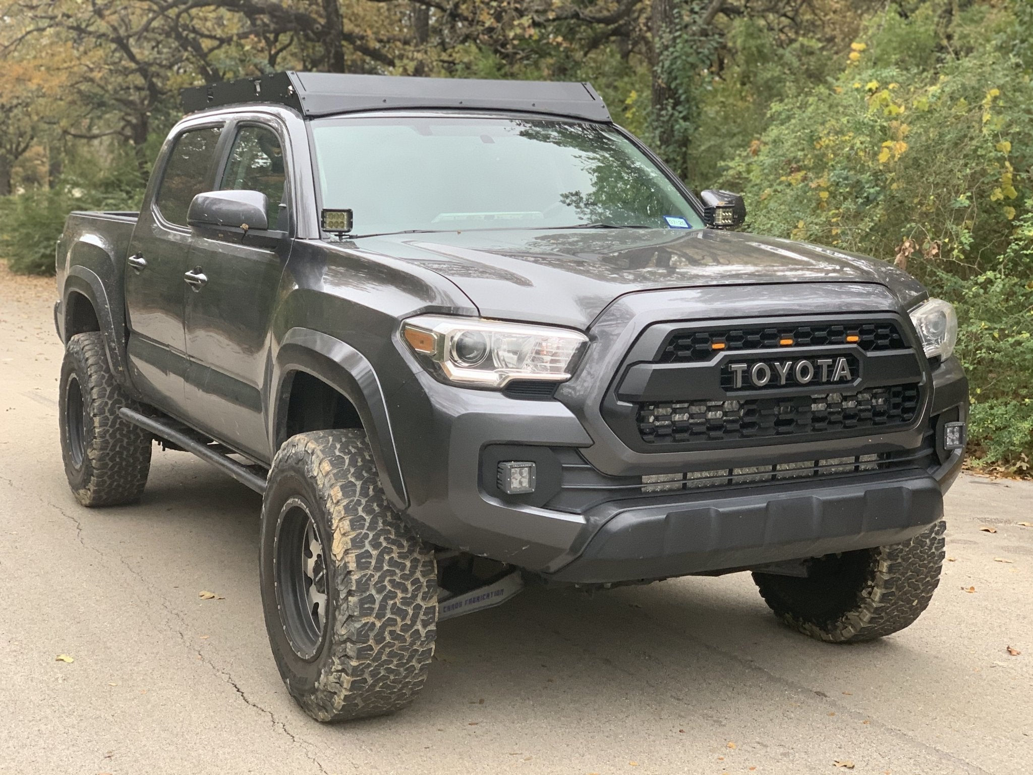 Premium Roof Rack For 2005 - 2023 Toyota Tacoma - Spirit of 1876Dealers of Cali Raised LED