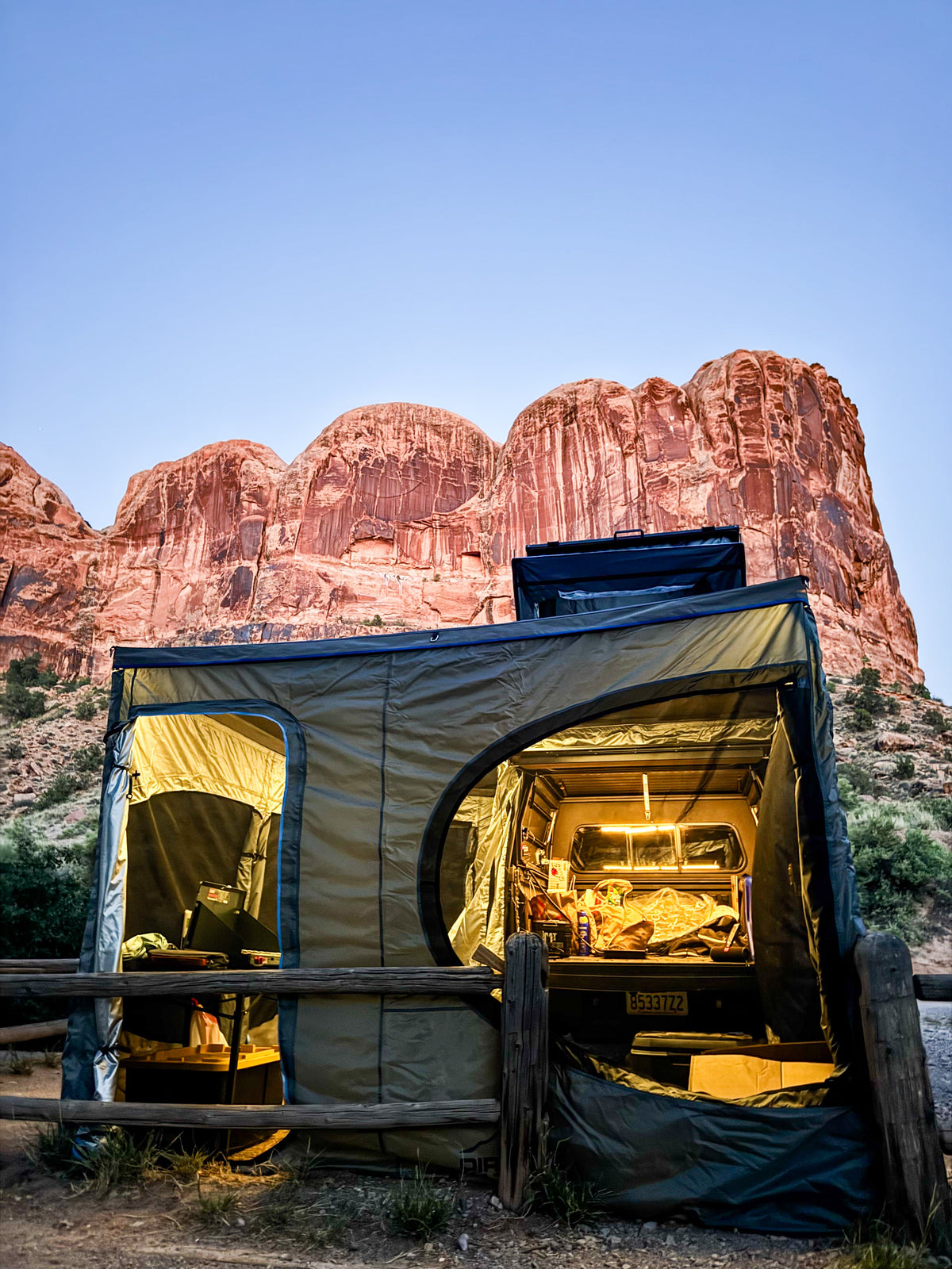 Dirtbox Overland 270 Awning Room (Detachable Enclosure) – All-Season Awning Walls for Camping & Overlanding