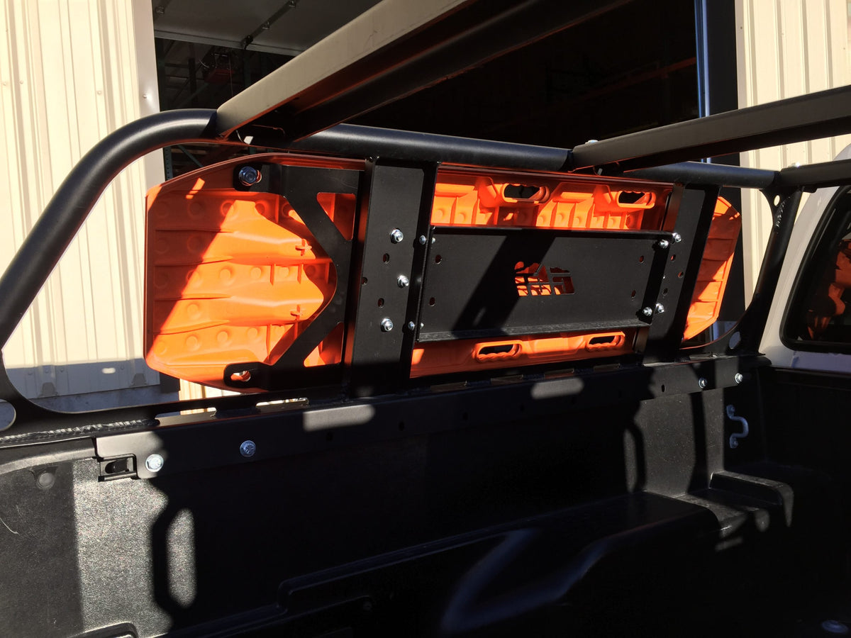 CBI Offroad Fab Bed Rack MaxTrax Mount - Black