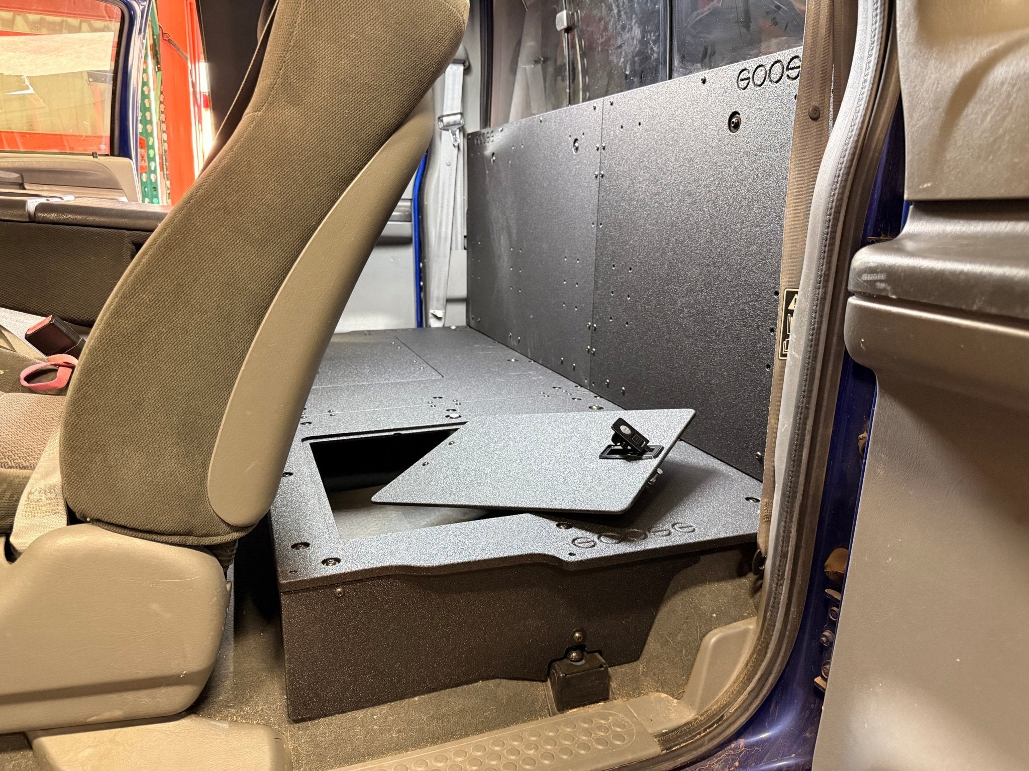 Ford - F250 - 350 - 1999 - 2007 - 1st Gen - Super Cab - Explore Series - Second Row Seat Delete - 100% - Spirit of 1876Goose Gear