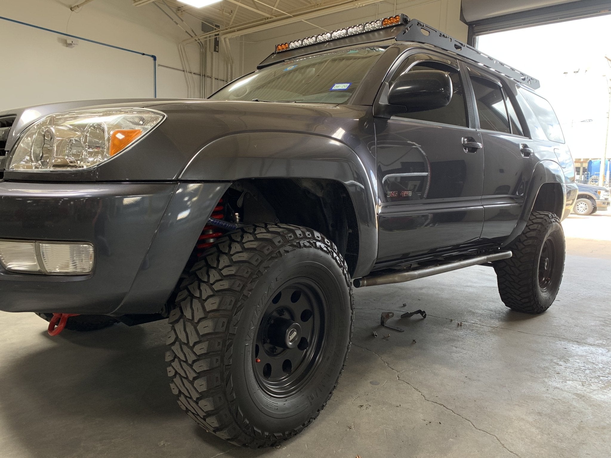 Trail Edition Bolt On Rock Sliders For 2003 - 2009 Toyota 4Runner - Spirit of 1876Dealers of Cali Raised LED