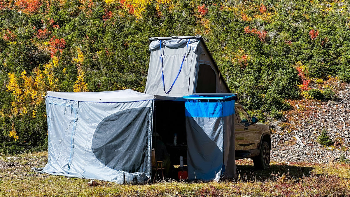 Rivian R1T Canopy Camper & Topper | DirtBox Overland