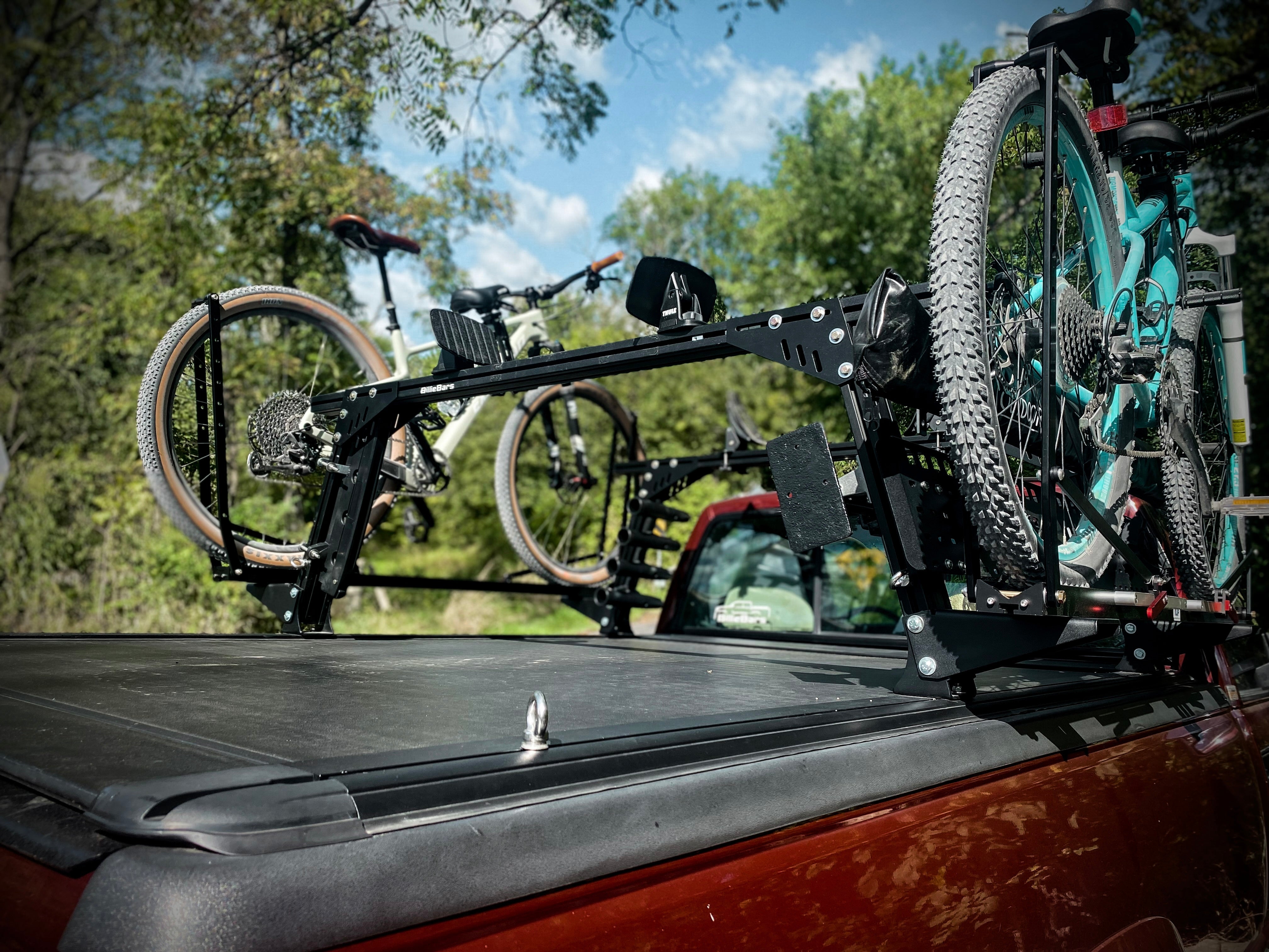 BillieBars - Side Bike Mount Kit (Per Side) for Covers with T-Slots Rack