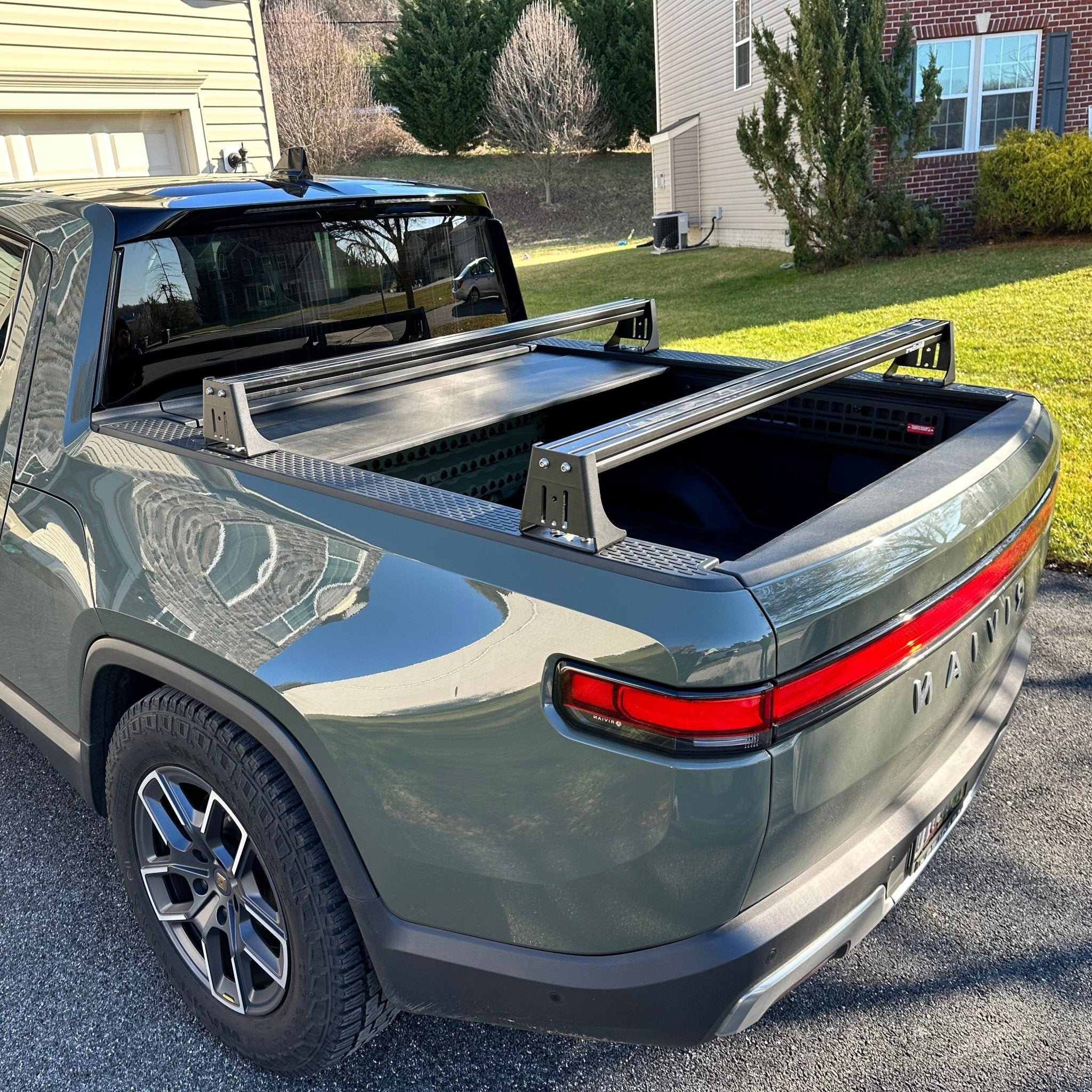 Rivian (2022+), Low Profile Bed Rack - Spirit of 1876 - BillieBars
