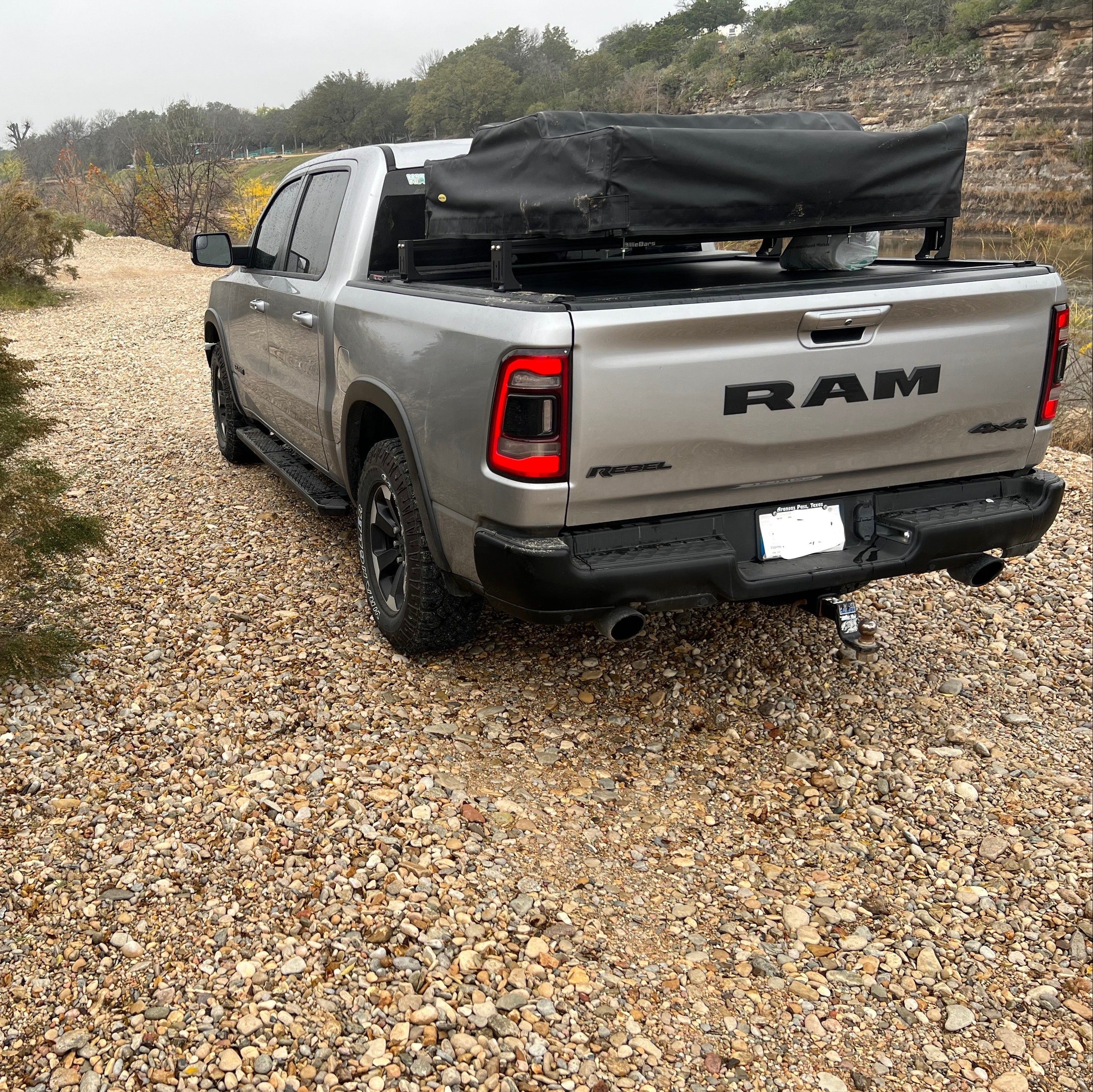 RAM 1500, 2500, 3500 - Bed Rack For Covers with T-slots