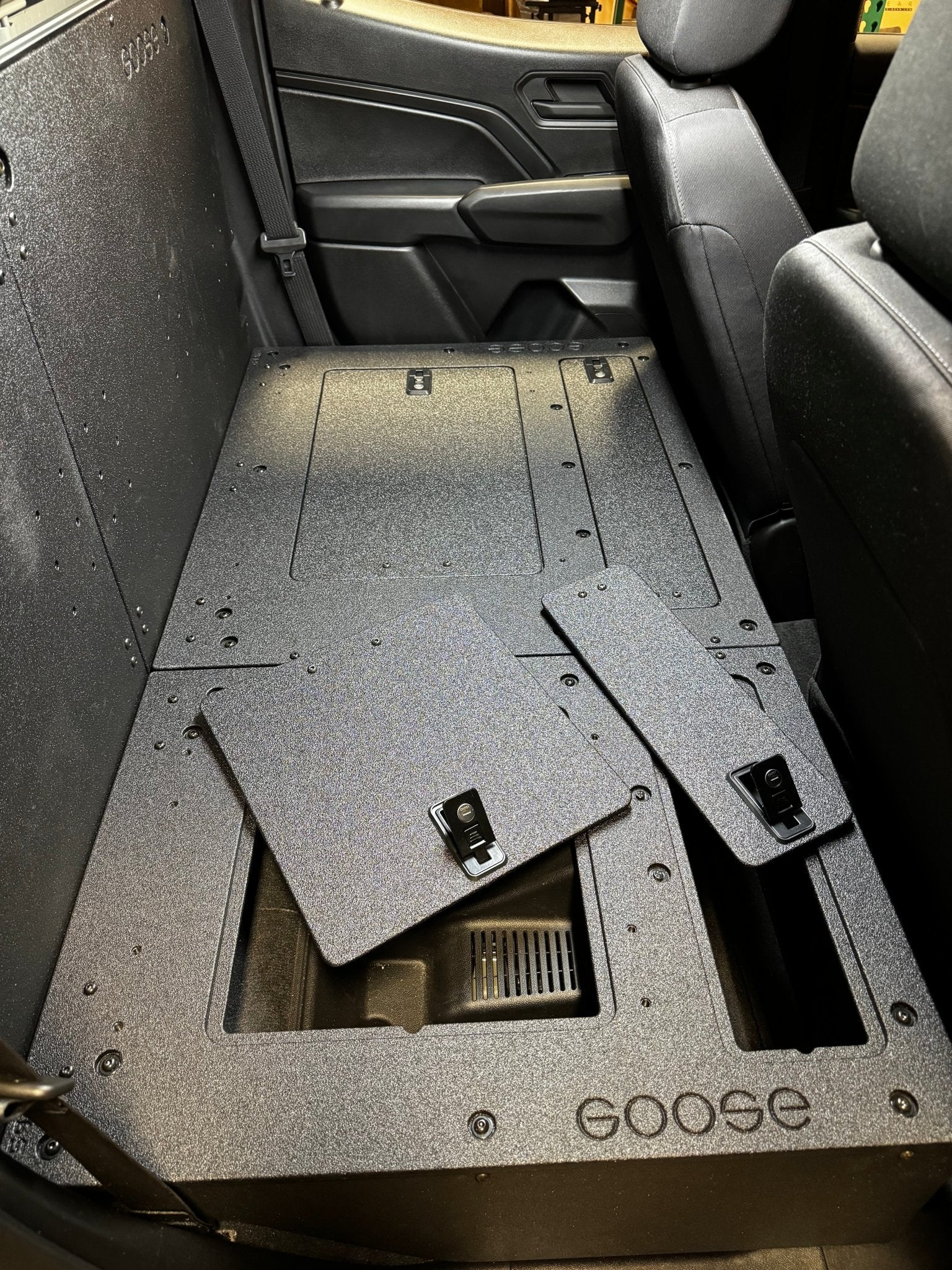 Chevy Colorado - GMC Canyon - 2023 - Present - 3rd Gen - Explore Series - Second Row - Seat Delete - 100% - Spirit of 1876 - Goose Gear