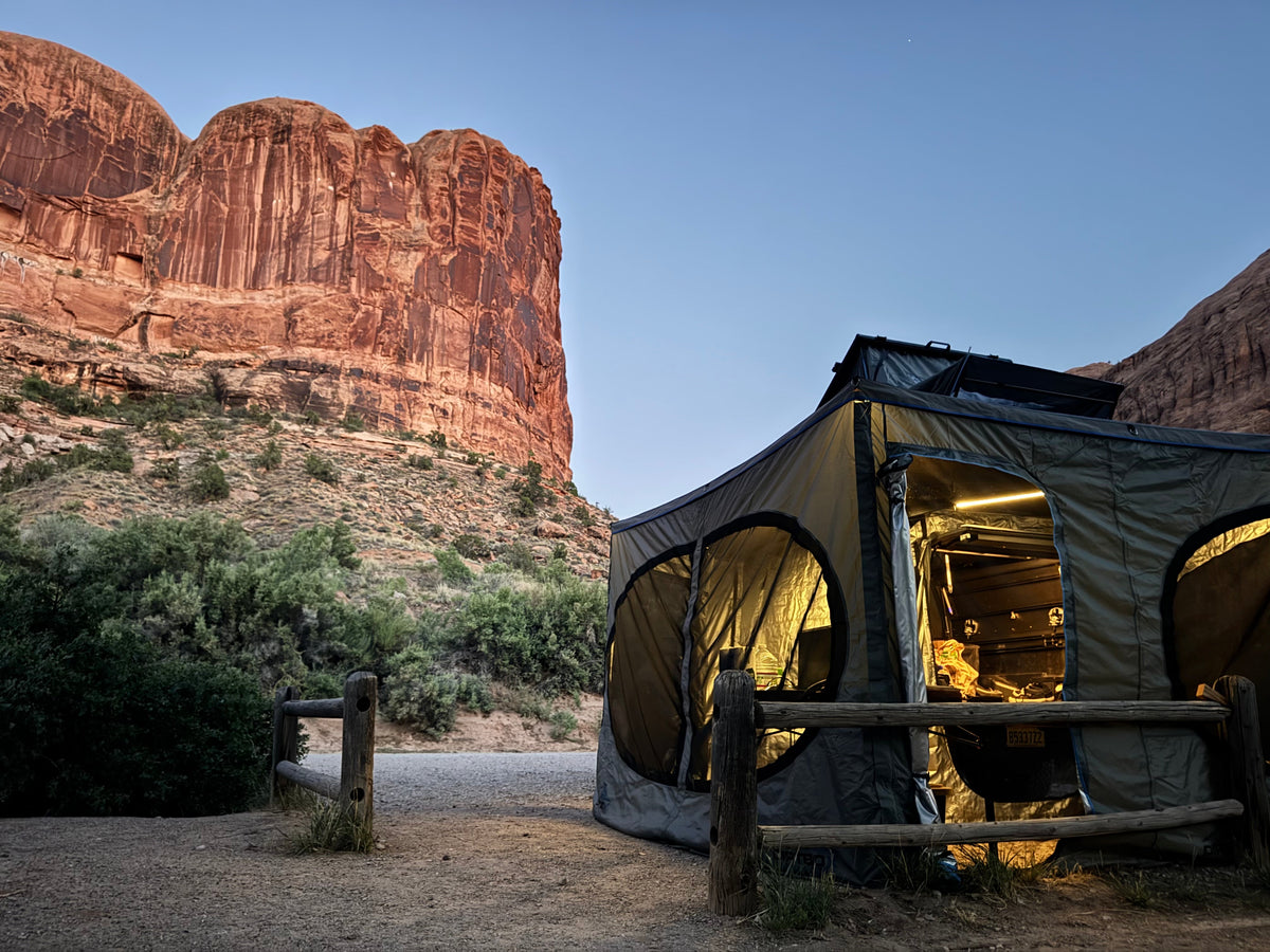 Dirtbox Overland 270 Awning Room (Detachable Enclosure) – All-Season Awning Walls for Camping & Overlanding