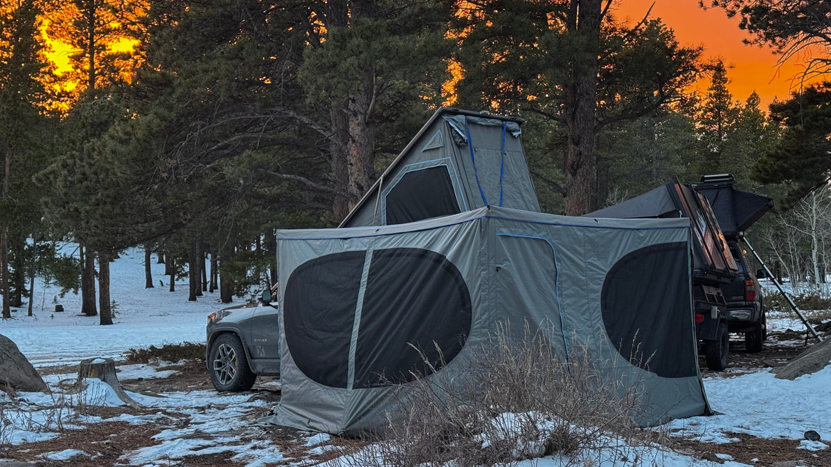 Dirtbox Overland 270 Awning Room (Detachable Enclosure) – All-Season Awning Walls for Camping & Overlanding