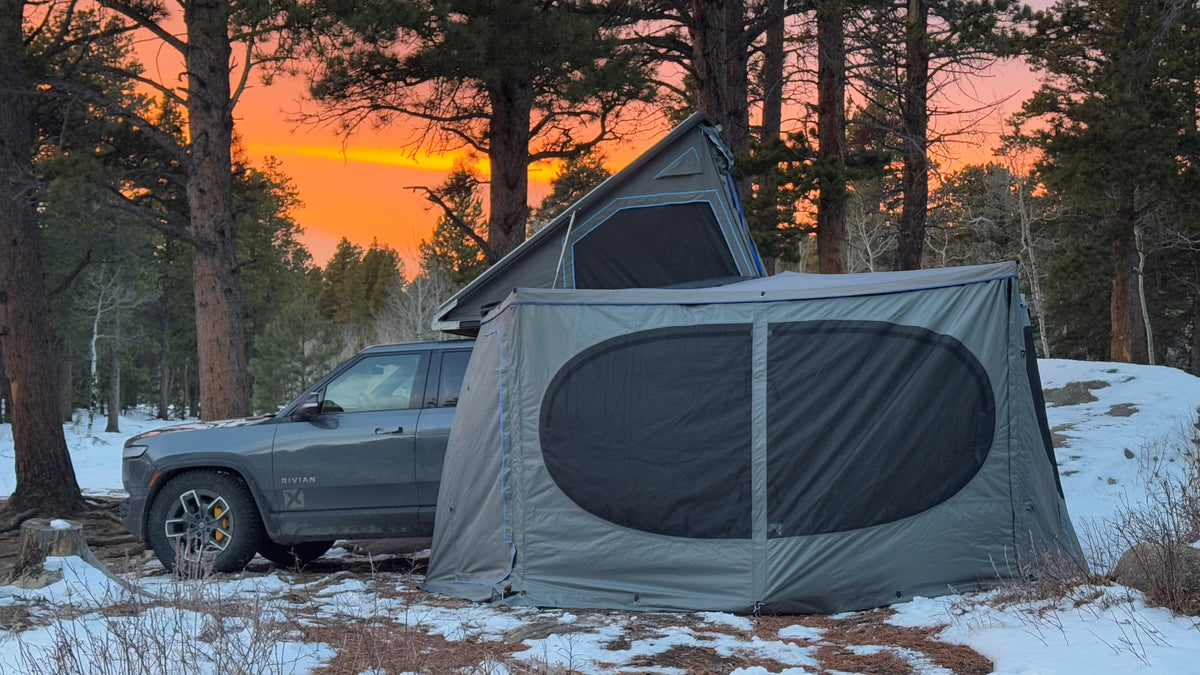 Dirtbox Overland 270 Awning Room (Detachable Enclosure) – All-Season Awning Walls for Camping & Overlanding